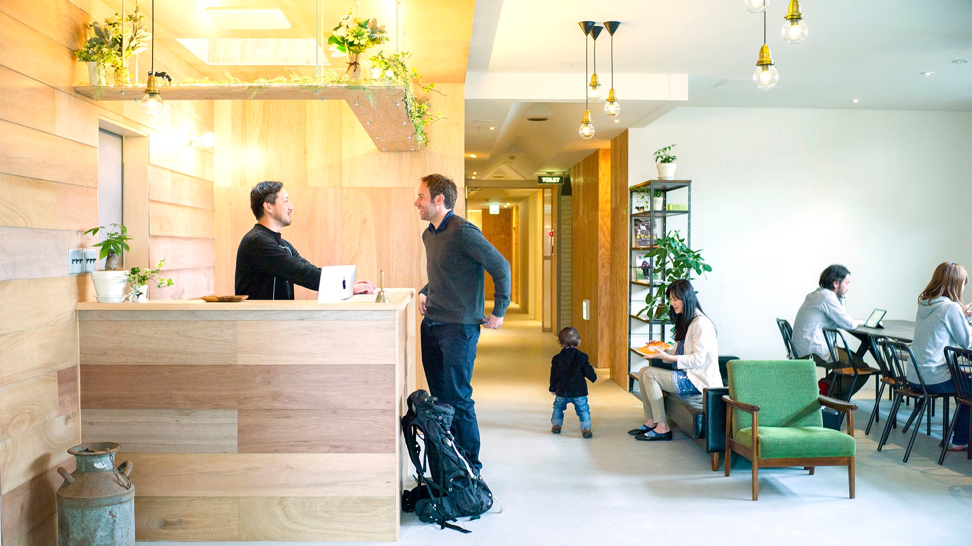 ・ [Front] Check-in / check-out is here