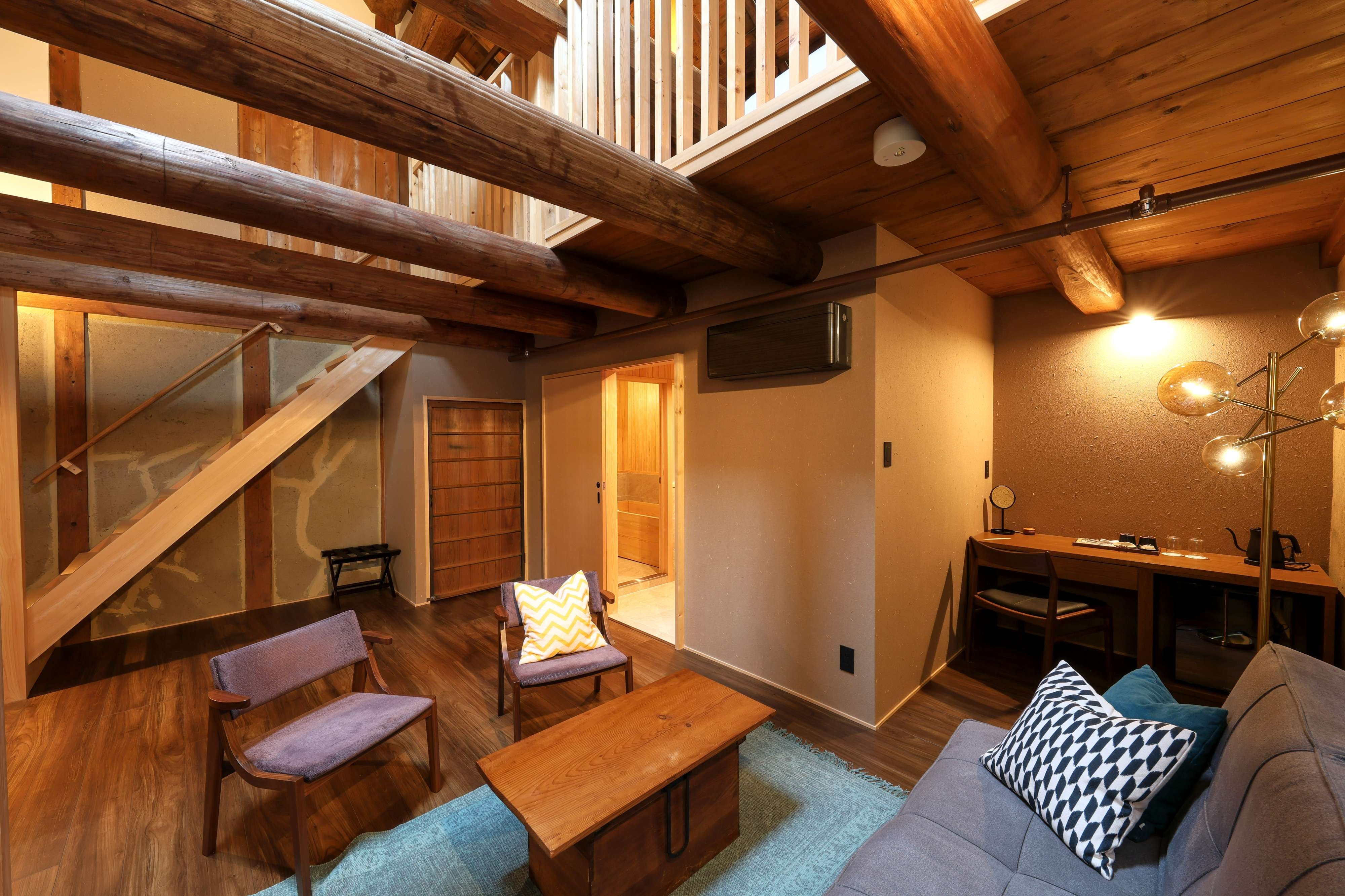 ■MINORI (49 square meters/twin/accommodates 3 people/1st floor living room/2nd floor bedroom)