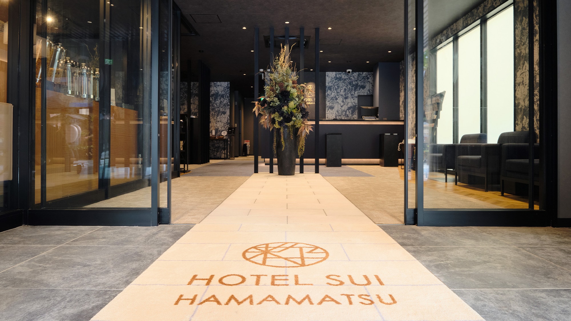 Hotel entrance