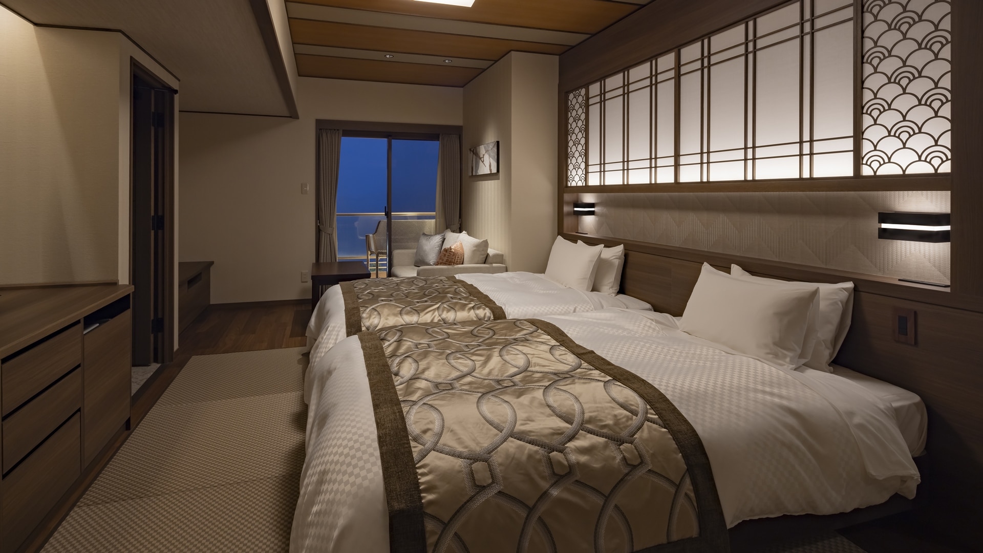 Premium Center Wing: Rooms with natural hot spring open-air baths - 27