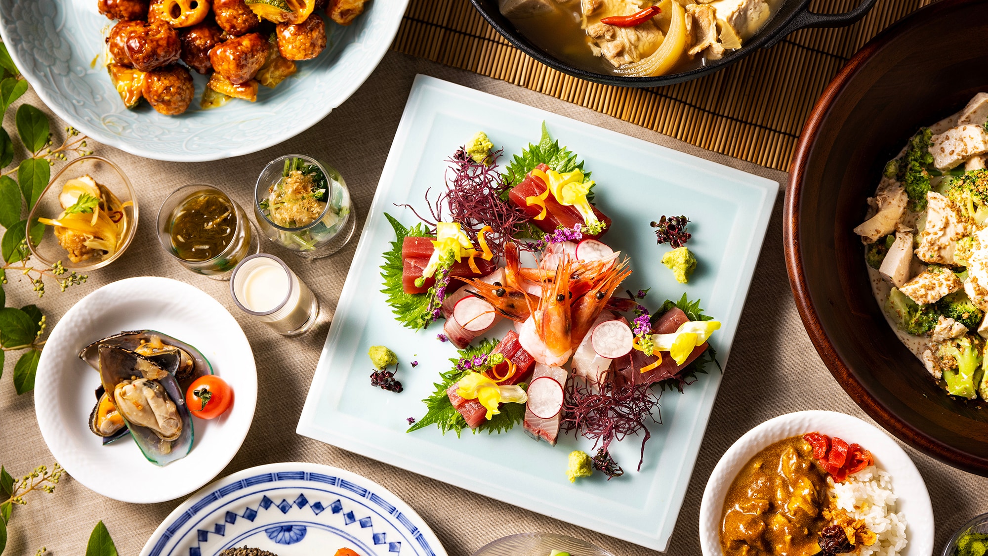 [Buffet - Dinner] Beautiful to look at, delicious to smell, and delicious to the tongue. A gourmet Japanese buffet exclusive to Seiranso
