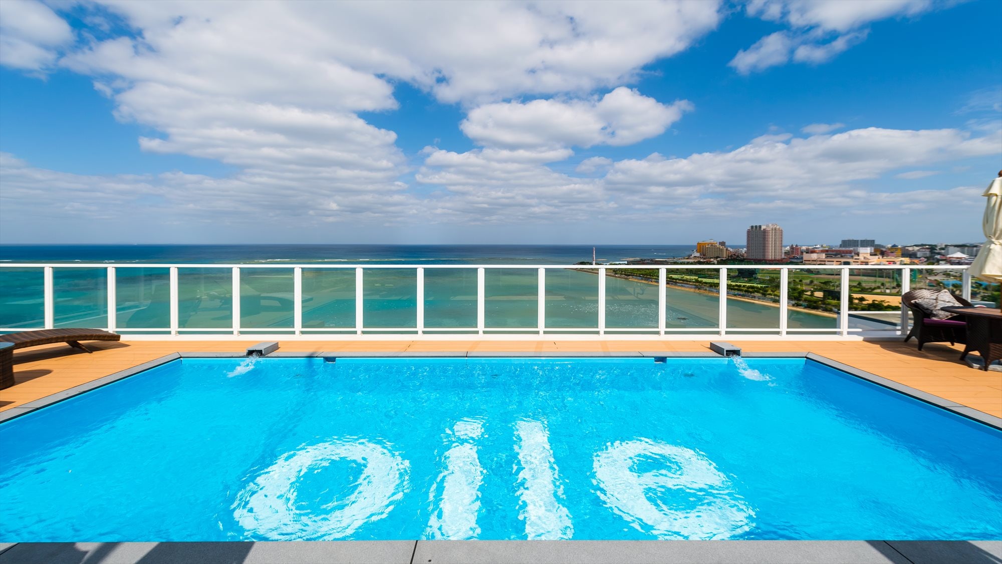 Rooftop pool