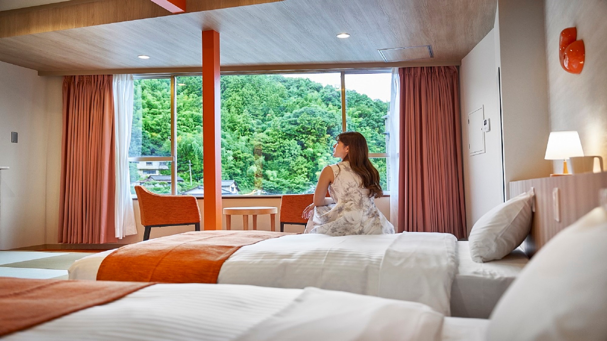 [Concept Japanese-Western style room] Orange