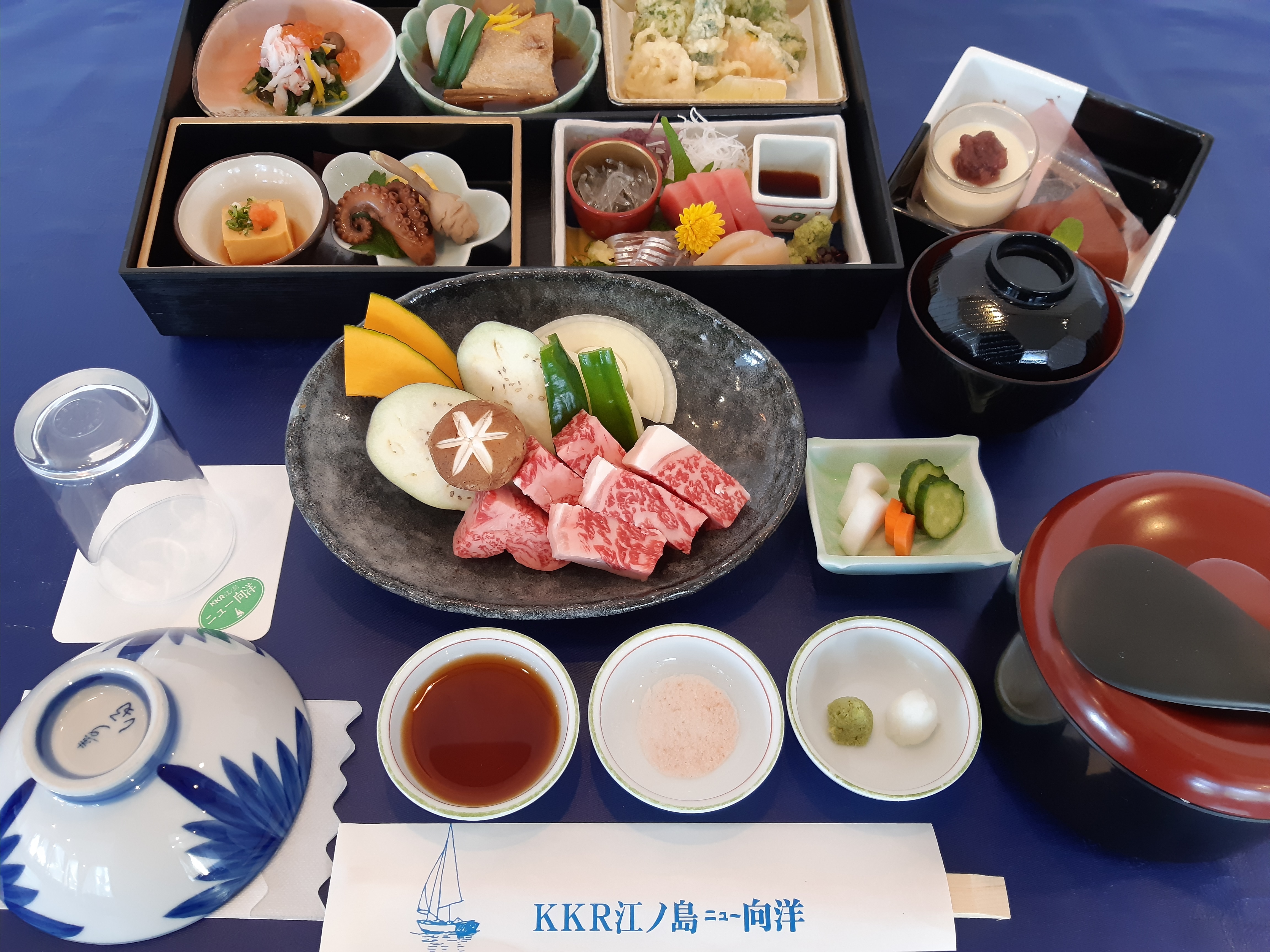 Kaiseki course with domestic Wagyu beef steak (A4 rank or higher) (image)