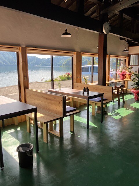 First floor cafe