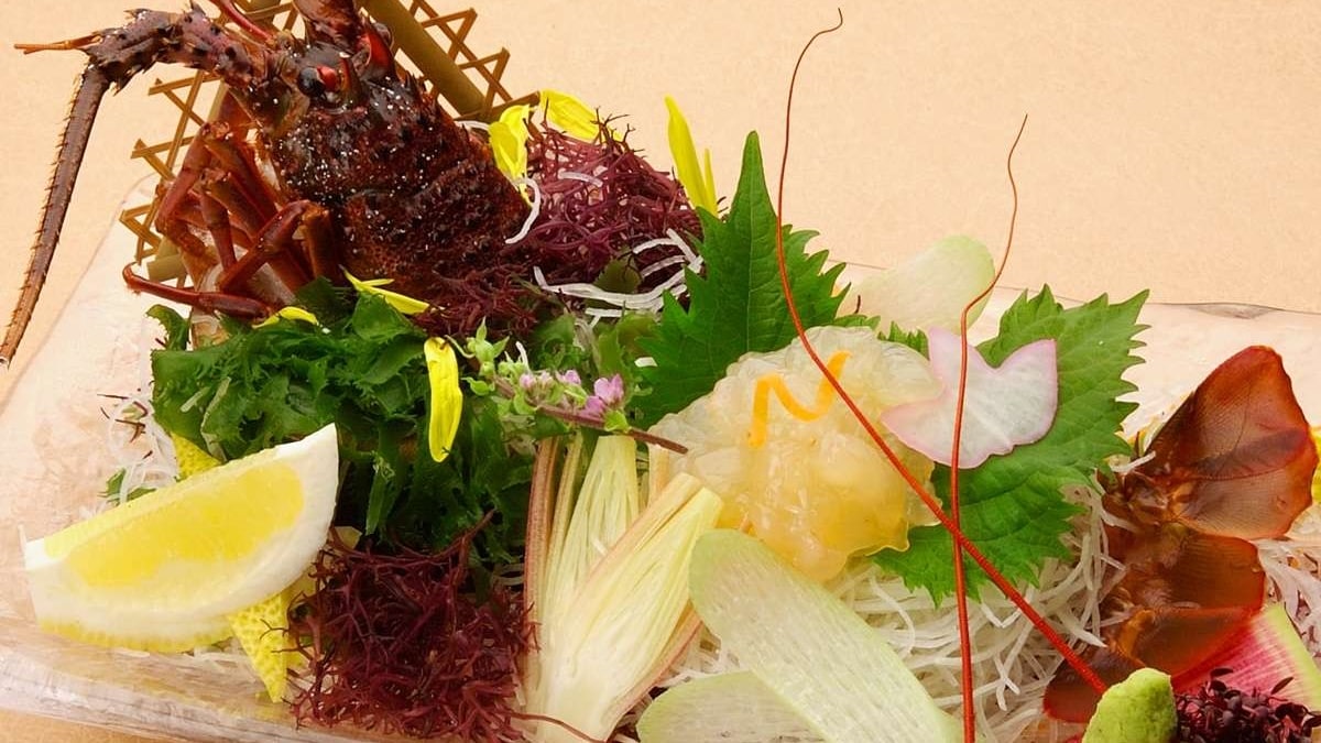 Lobster sashimi