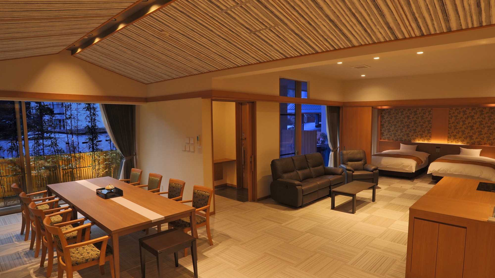 [Annex 1F reserved special room "Taiko" 140 square meters] Annex 1F floor reserved special room.