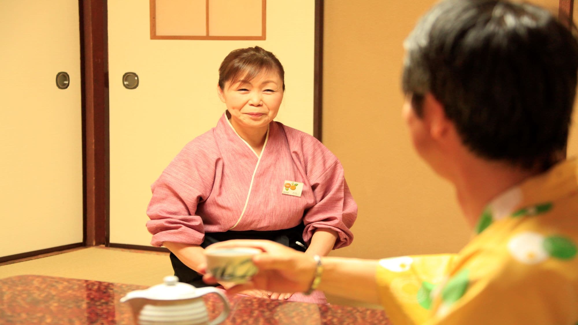 The smile of the staff is also an important healing time for our customers.