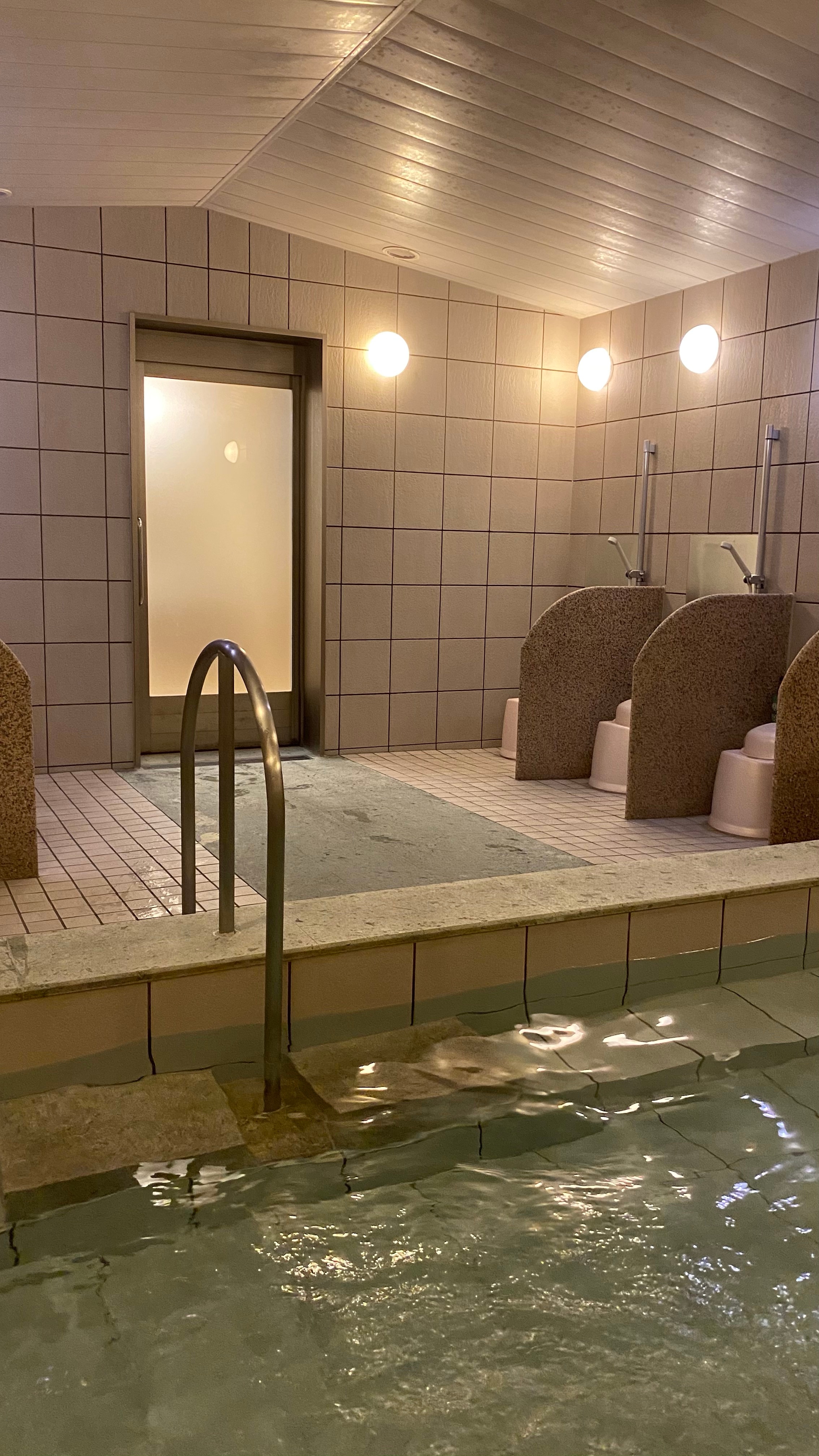 Large communal bath