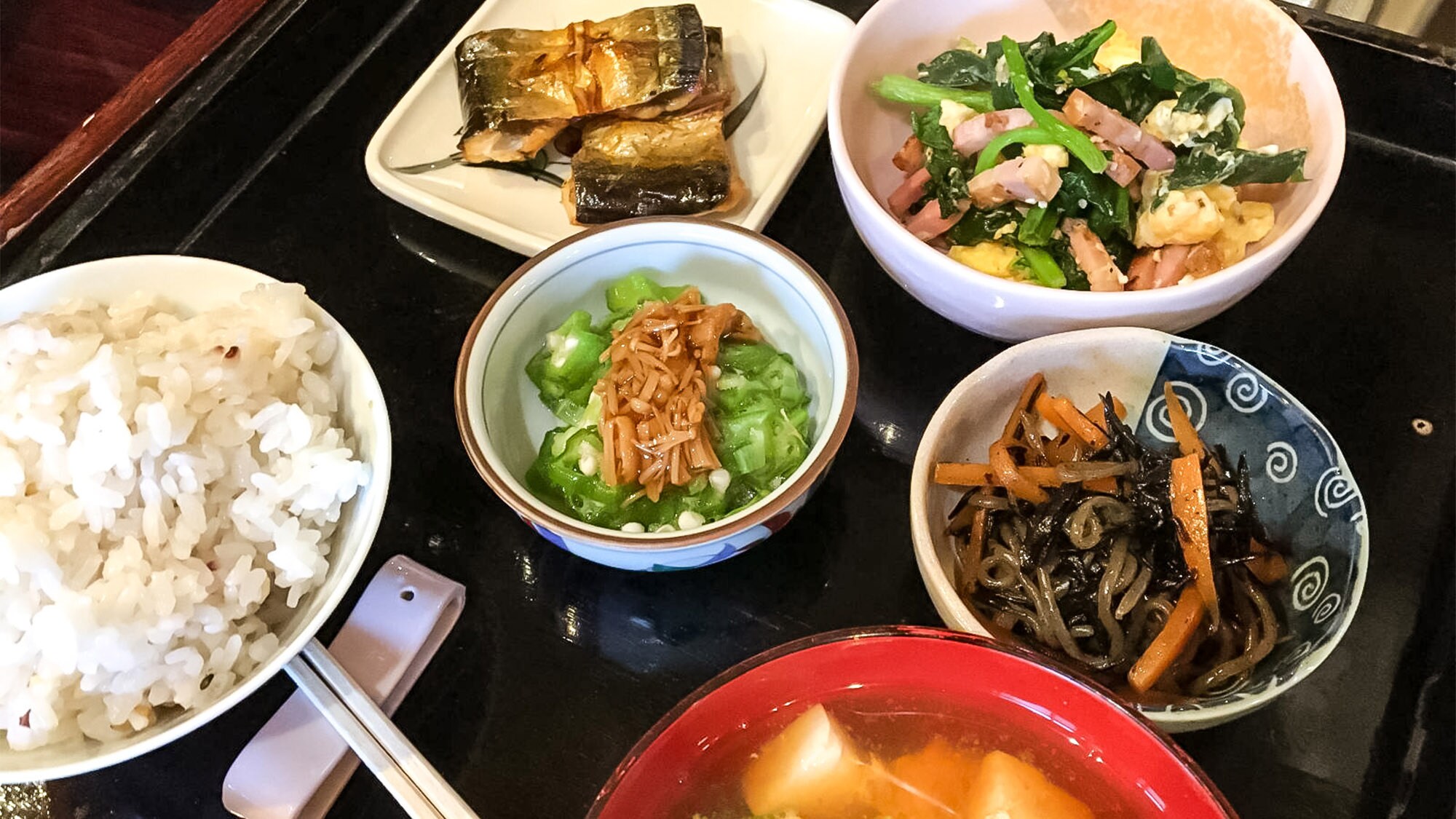 ・ It is an example of meal contents