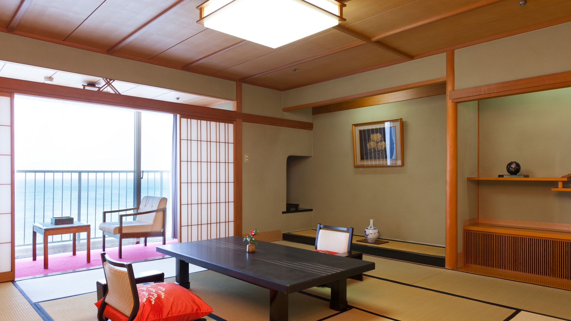 Kamar khusus [Hana Urushi] 12,5 tikar tatami + 4,5 tikar tatami dengan kamar sebelah