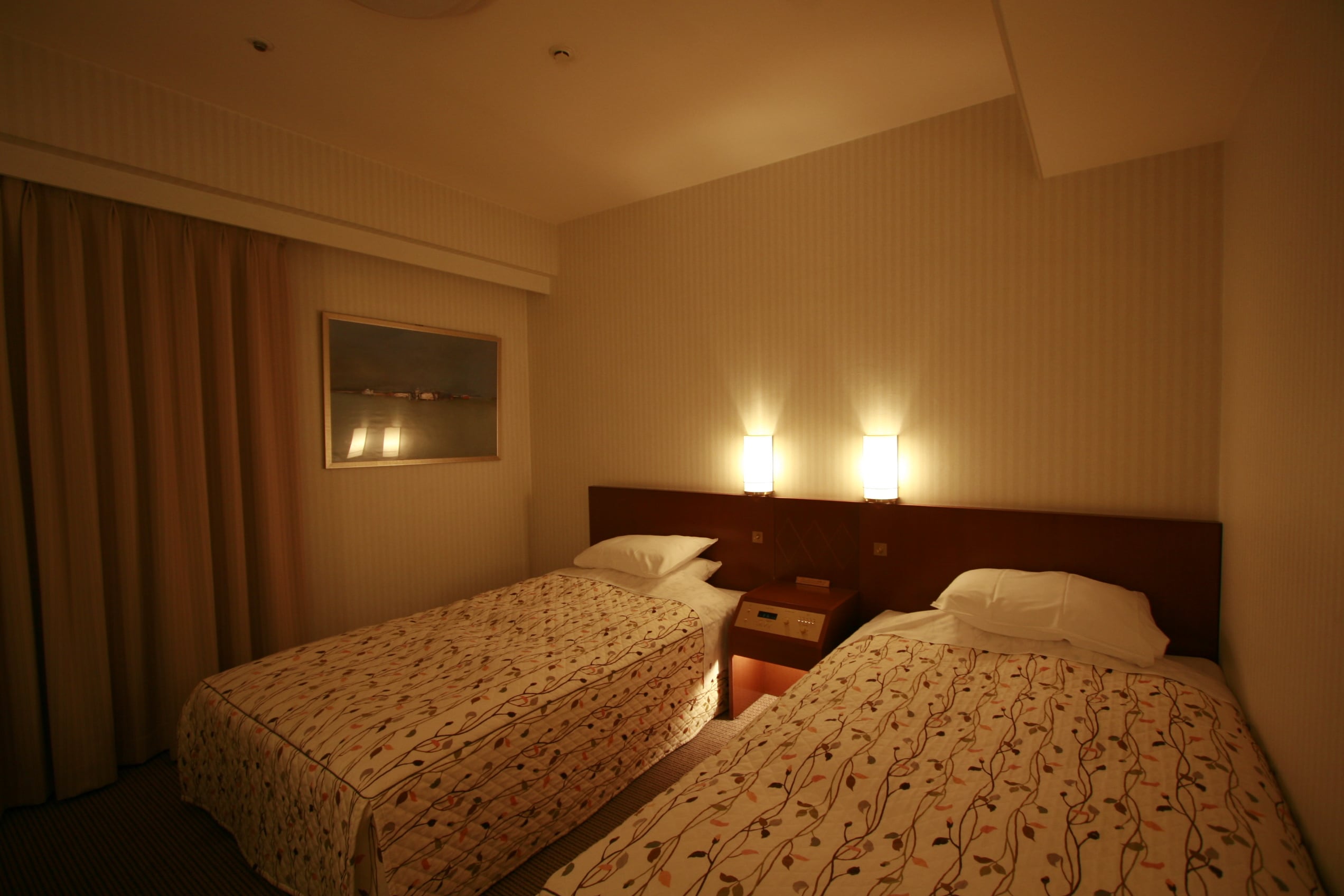 房間示例：雙床房