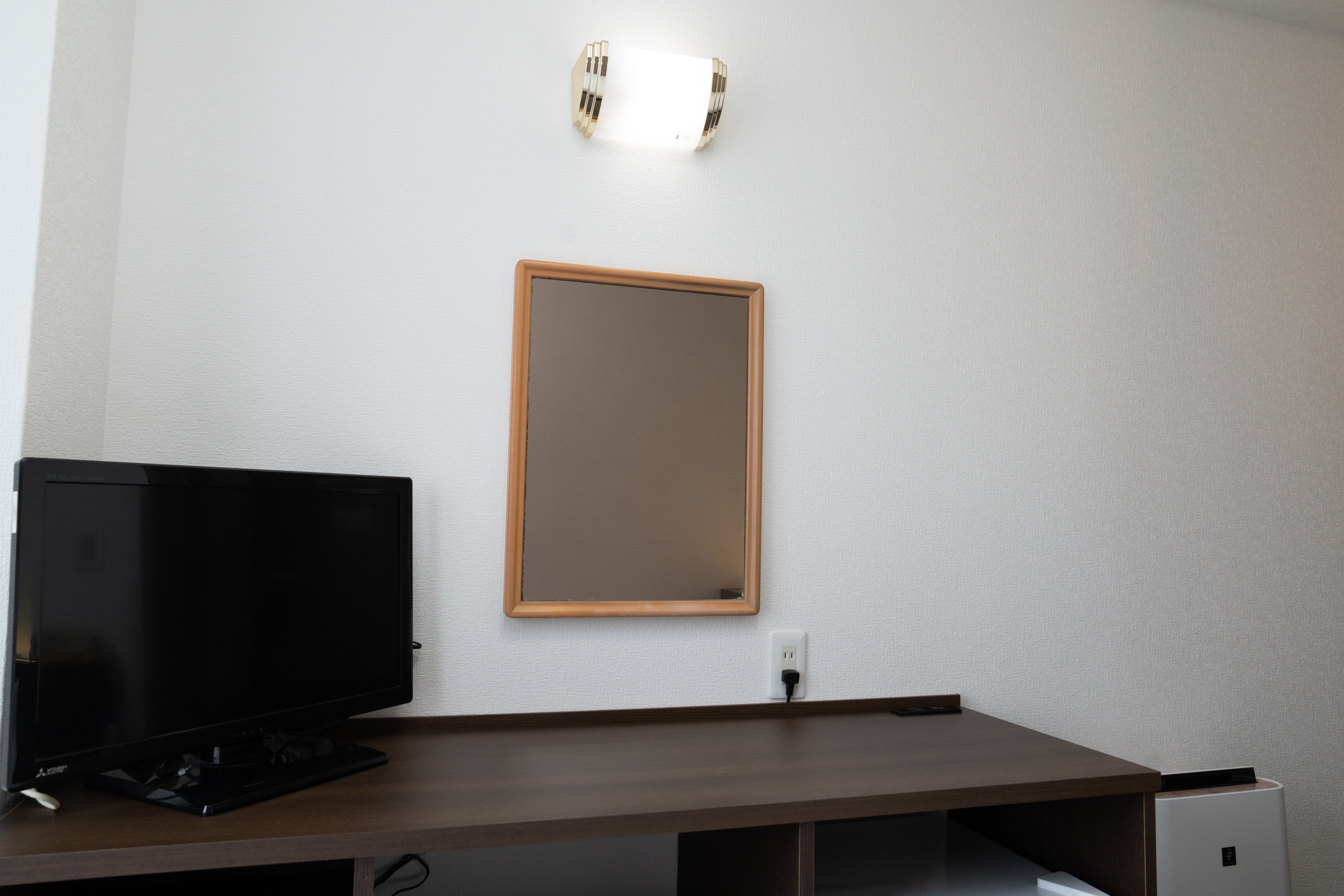 [Single room] A simple single room with a 110 cm bed.