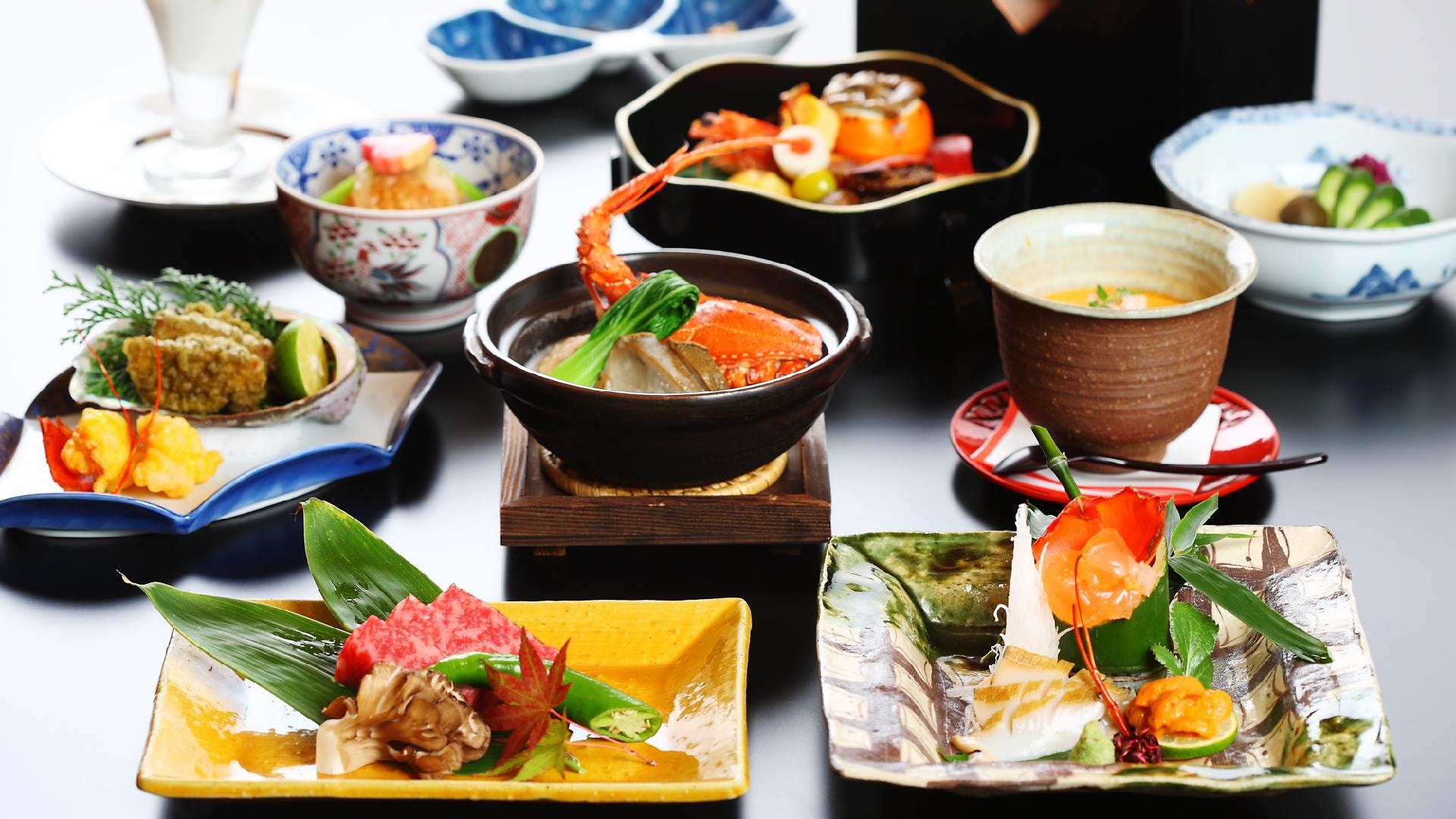 Feast of gorgeous ingredients (image)