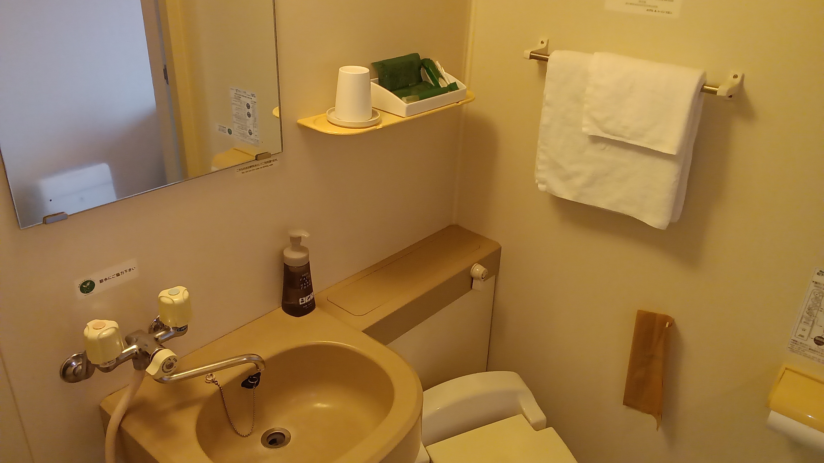 Guest room unit bathroom ②