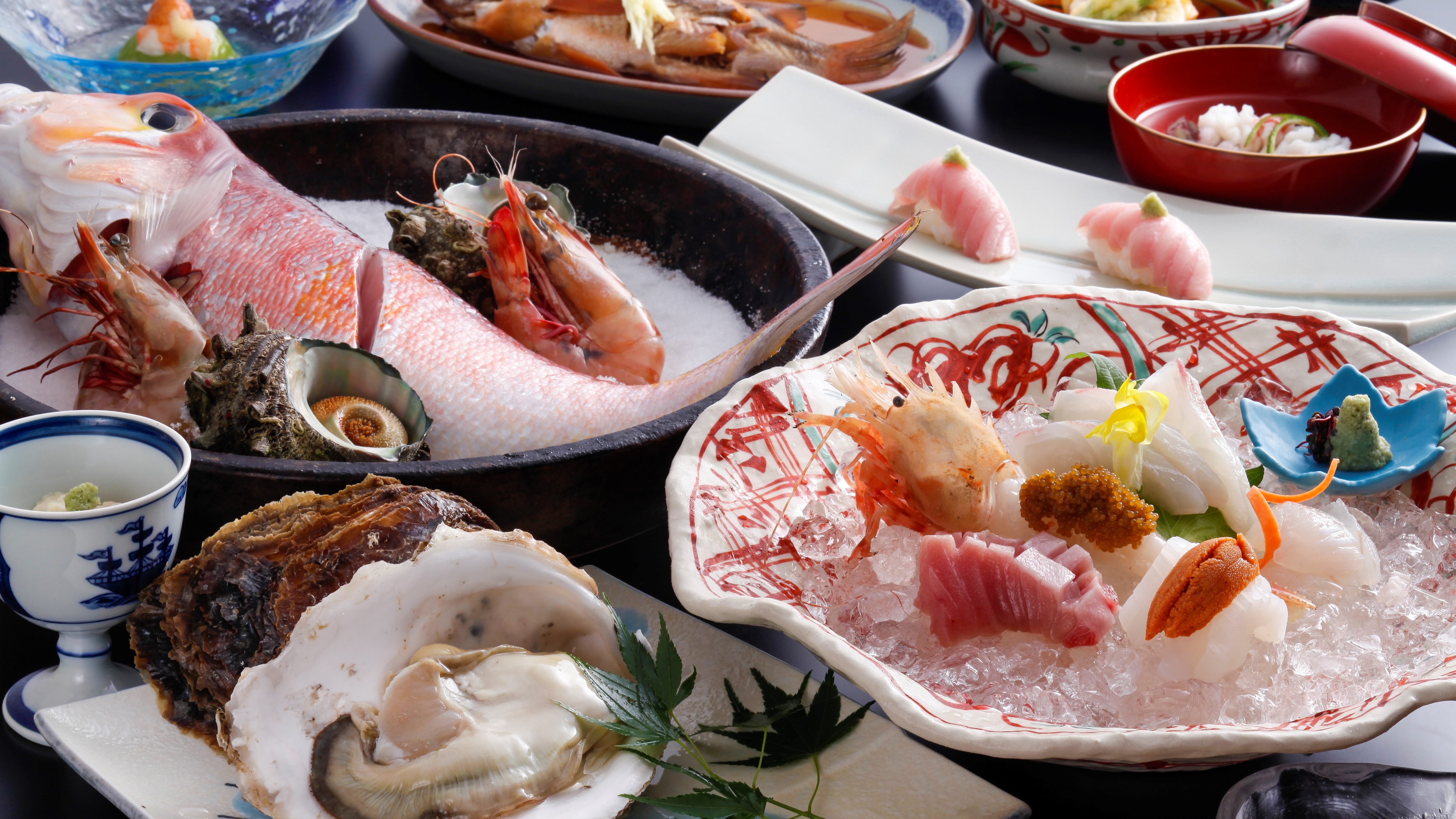 【海鮮特輯】盡享野生海鮮（夏季範例）