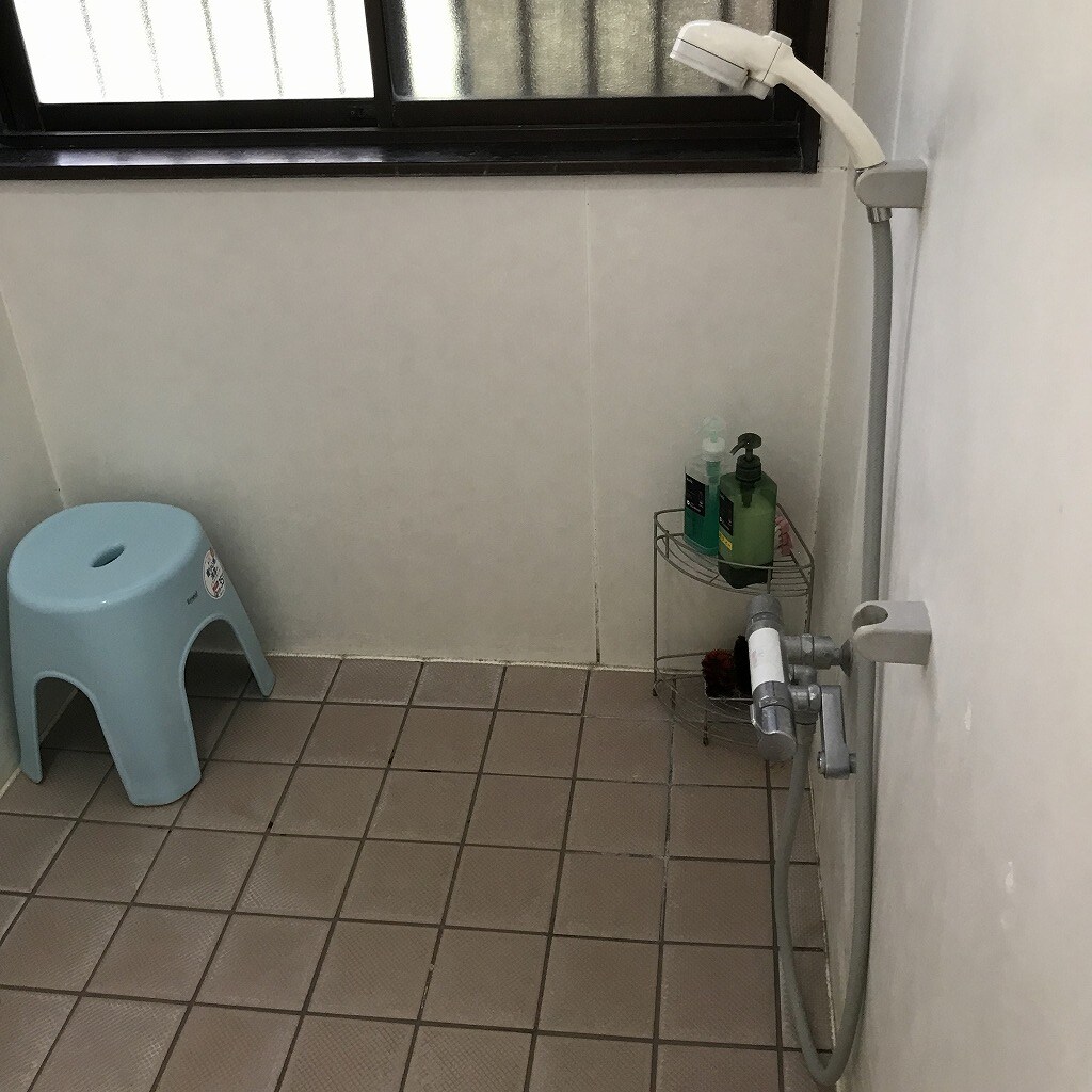 Spacious, clean and tidy shower room