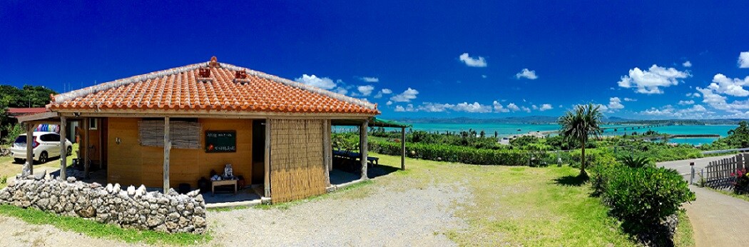 Landlord, sea and Kouri Ohashi