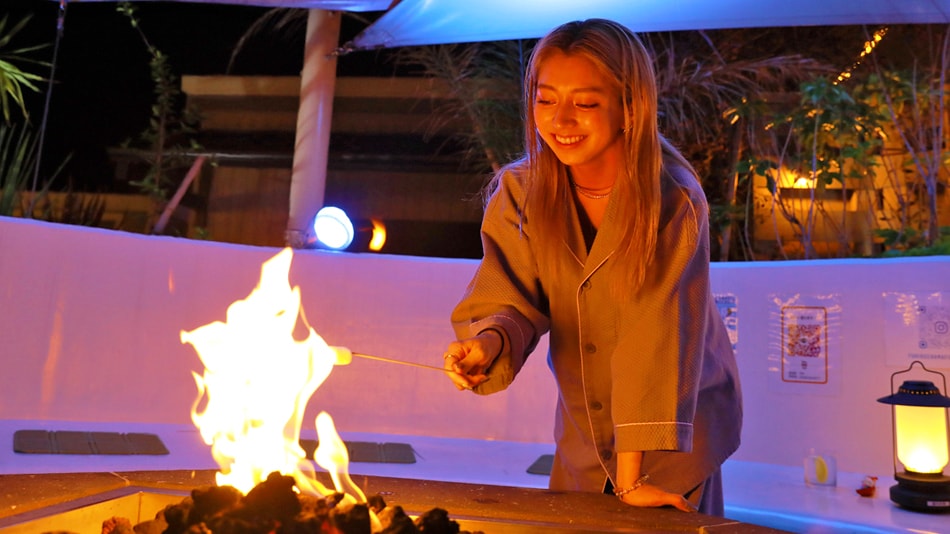 Glamping area_Fire circle