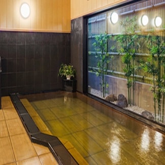 Artificial hot spring bath "Tabibito no Yu" 15:00-2:00/5:00-10:00