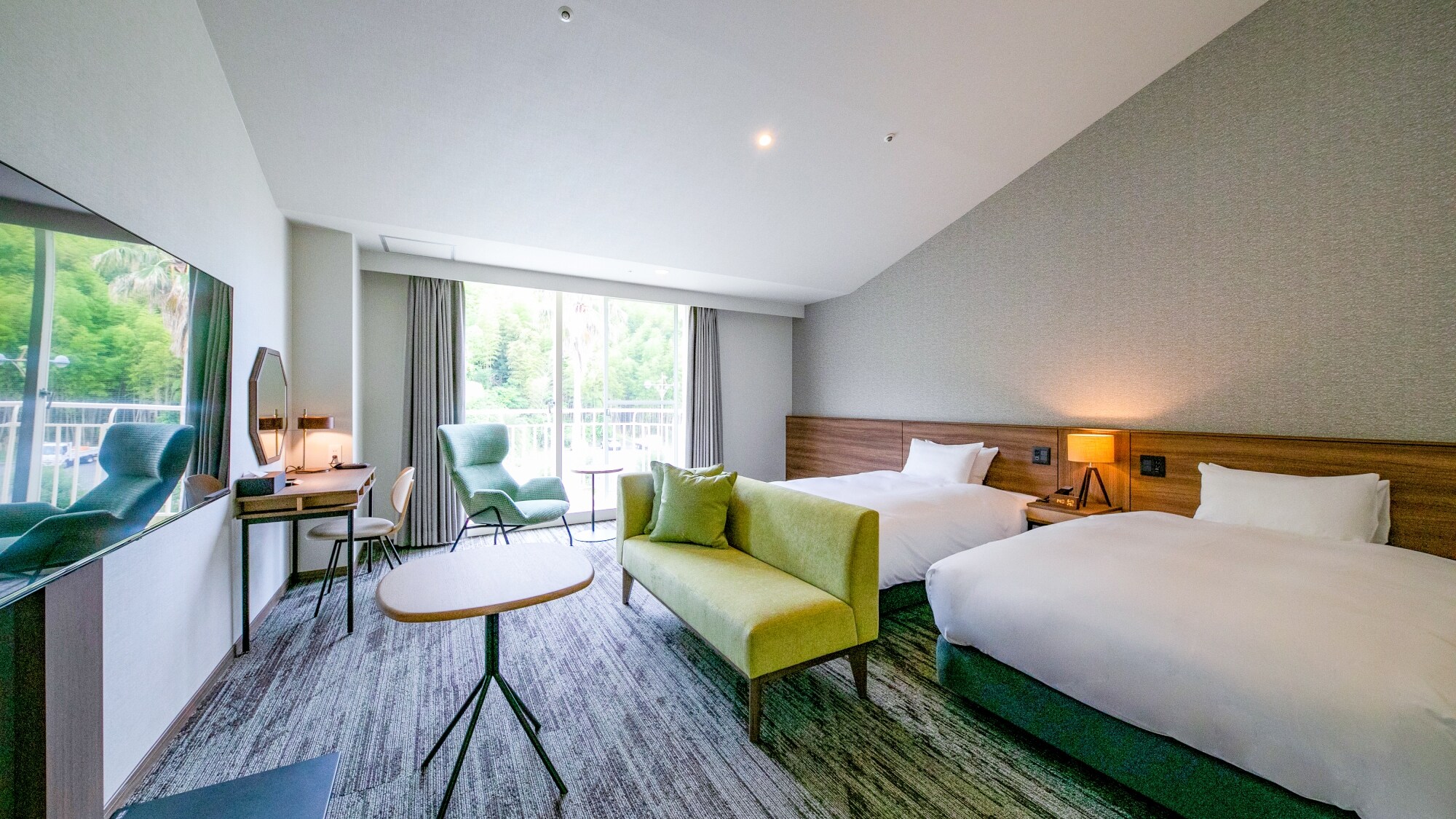 [Marissa Resort] Deluxe Twin Side View