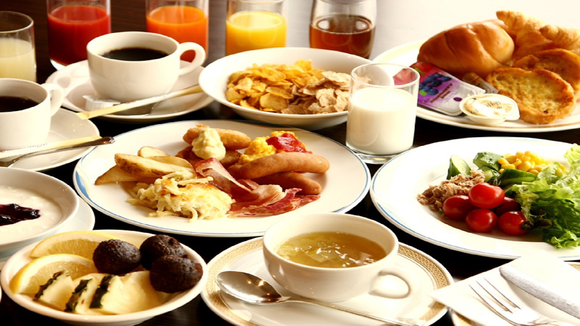 Breakfast buffet