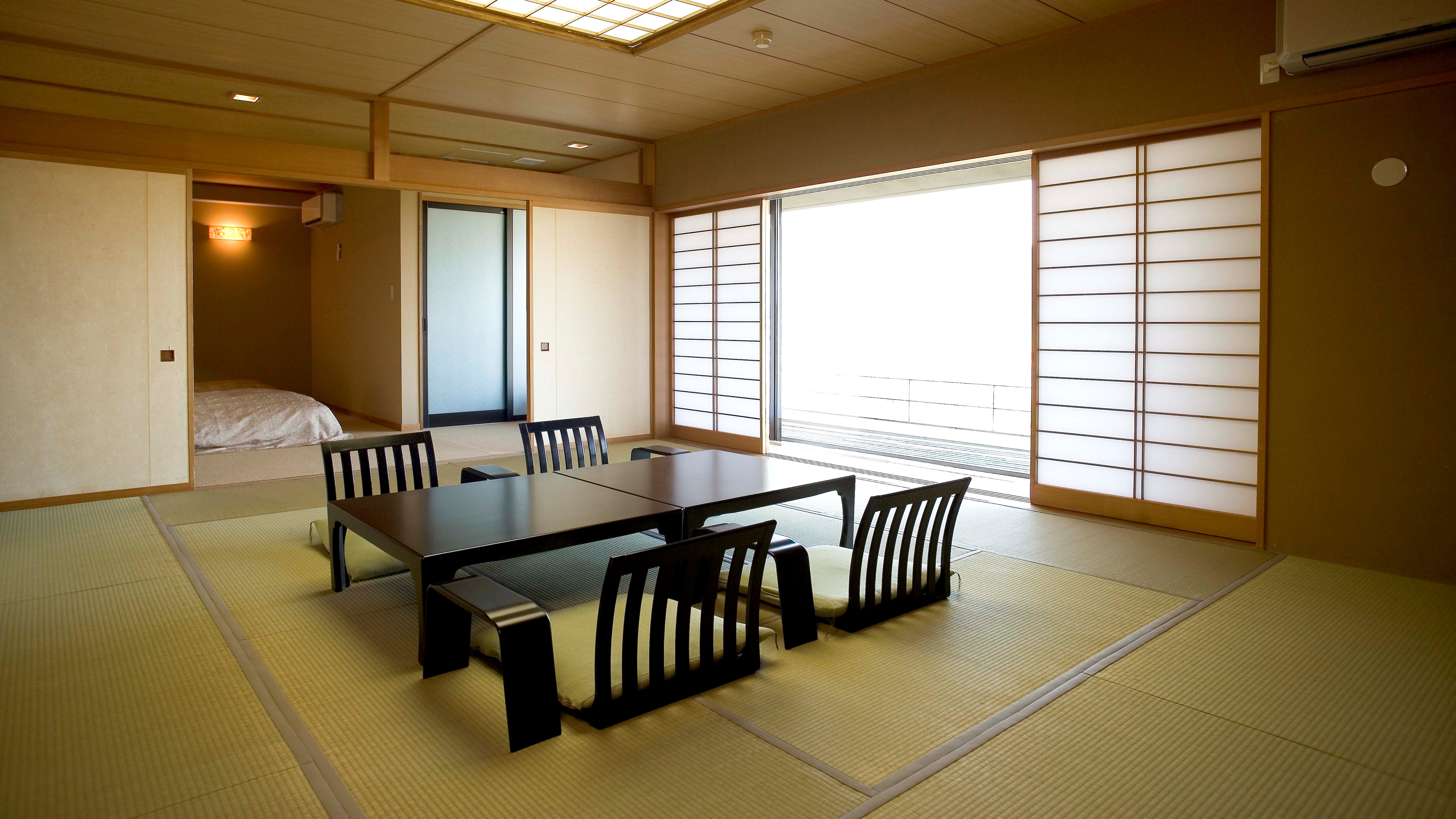Guest room with open-air bath, spacious space with Mt. Fuji view (77㎡) [No smoking]