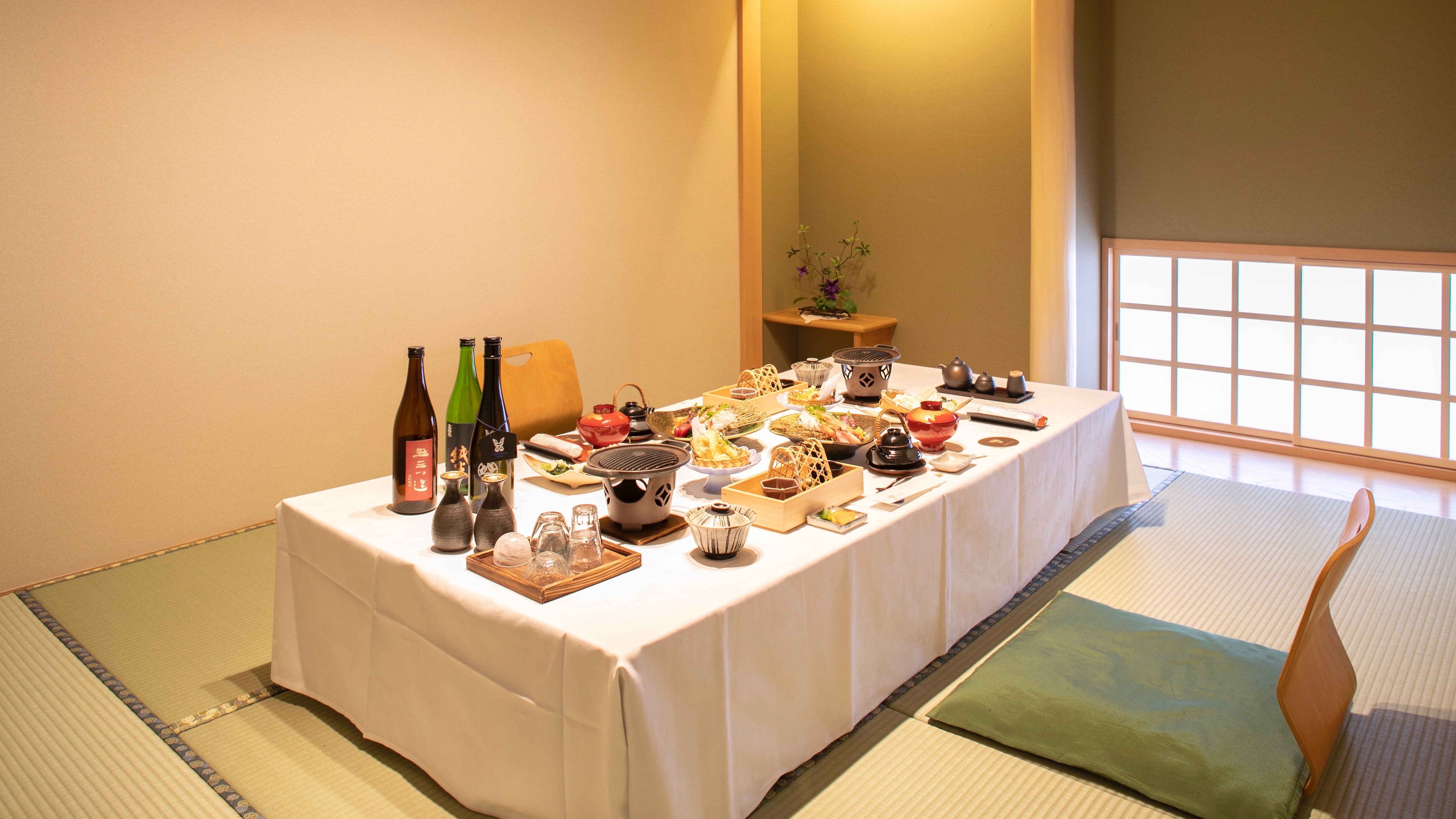 [Private room] Exclusive for accommodation plans where you can dine in a private room. Venue will be chosen at your discretion.