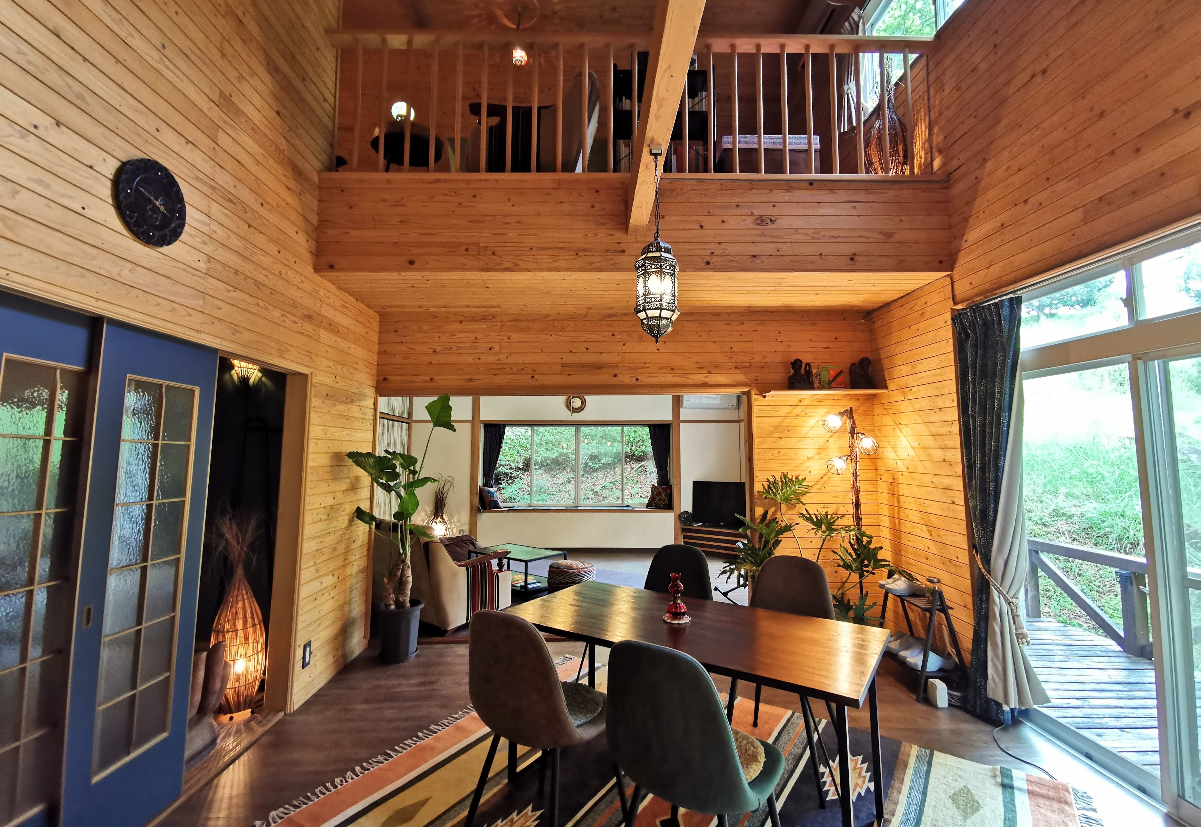Open ceiling space