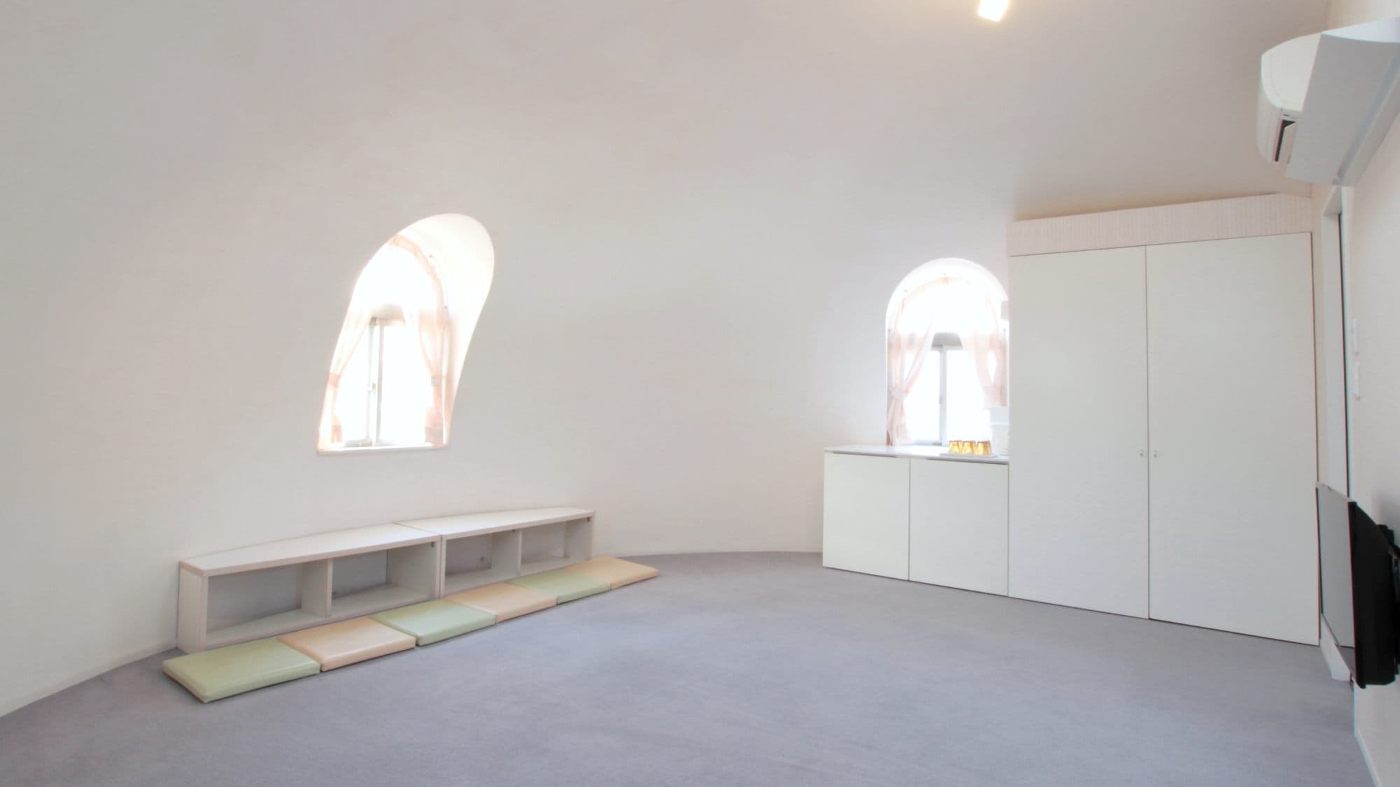 [โซนแฟนตาซี] ตัวอย่างห้องพักสไตล์ญี่ปุ่น (รองรับได้ 2-6 คน; ผู้เข้าพักต้องปูฟูกเอง)