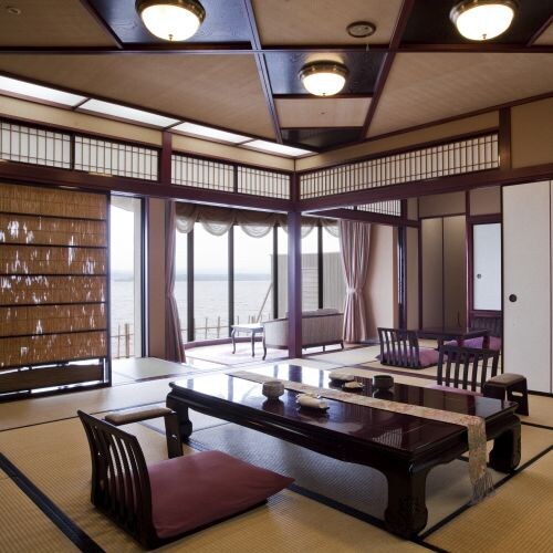 [Room 713 on the 1st floor of Toshihisa] An example of a guest room (* with an open-air bath)