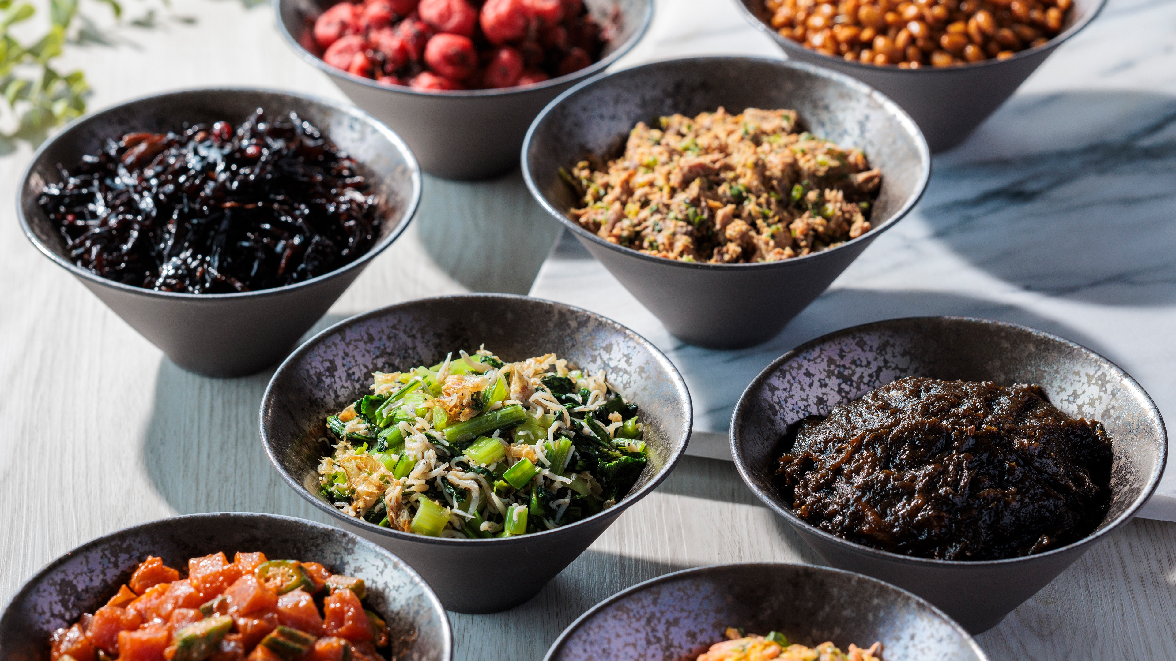 Breakfast THE10 Rice accompaniments