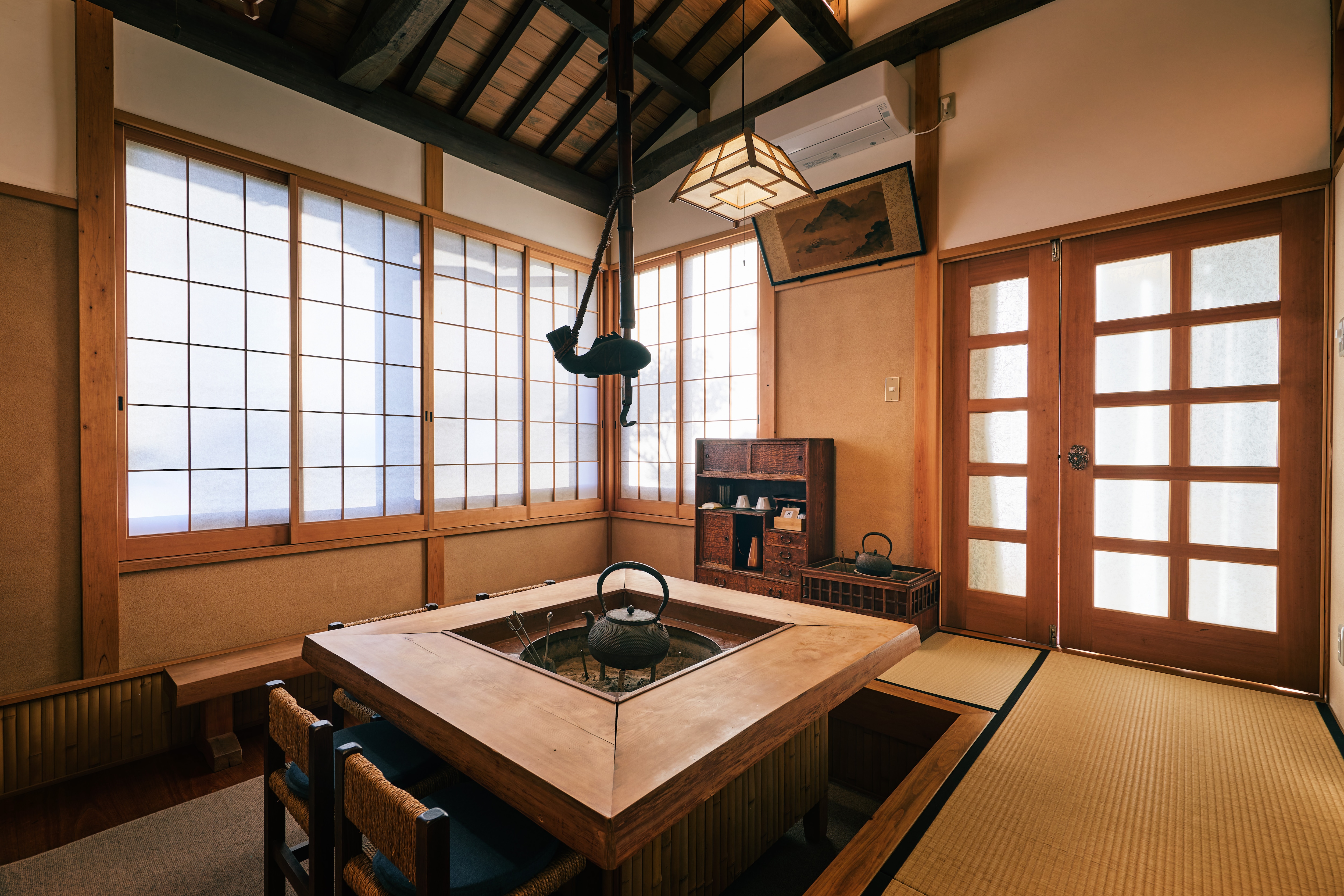 微型花園 猿樂庵館 [KAWAZU] 壁爐