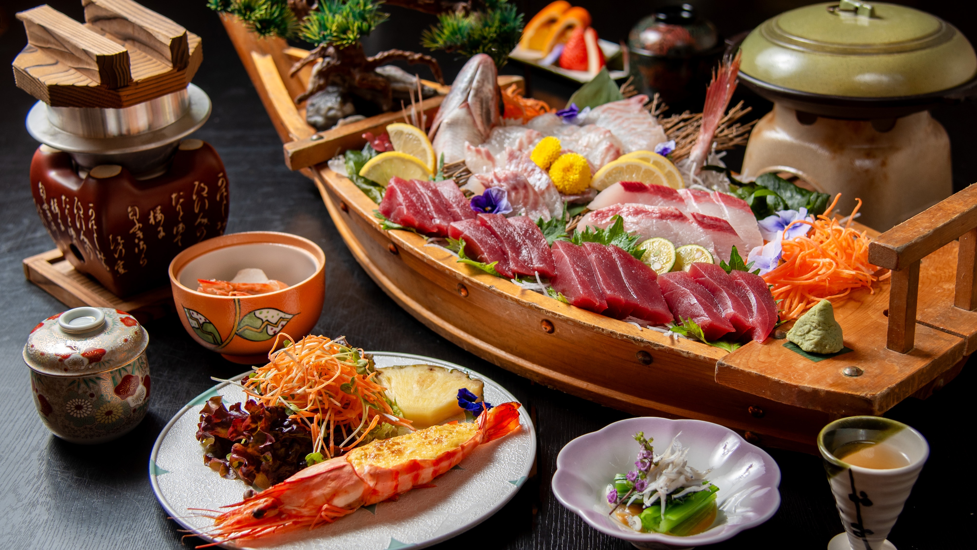 Món ăn giản dị Otohime Kaiseki course_Mùa xuân/Mùa hè