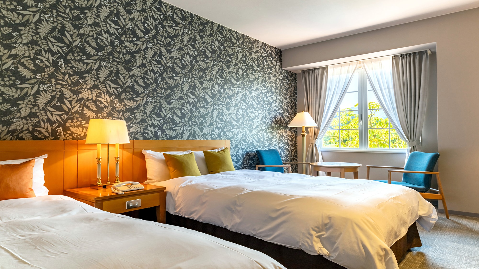 Standard twin room example