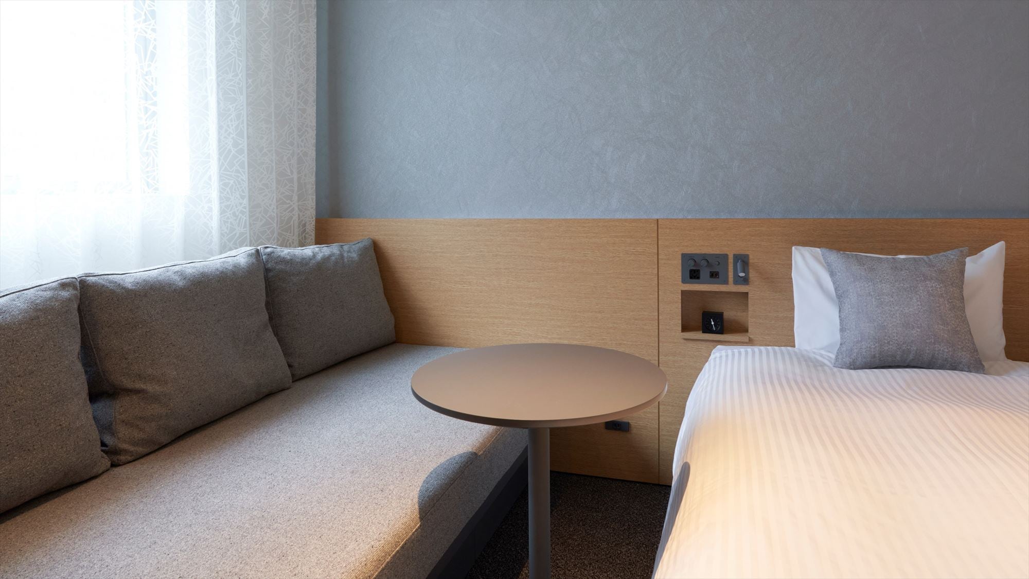[Comfort twin with sofa bed] A sofa bed will be prepared for 3 guests.