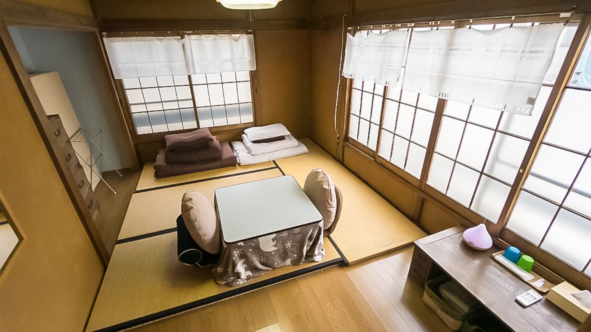 [日式房間] 2F 文學大師所住的老式房屋的形象。