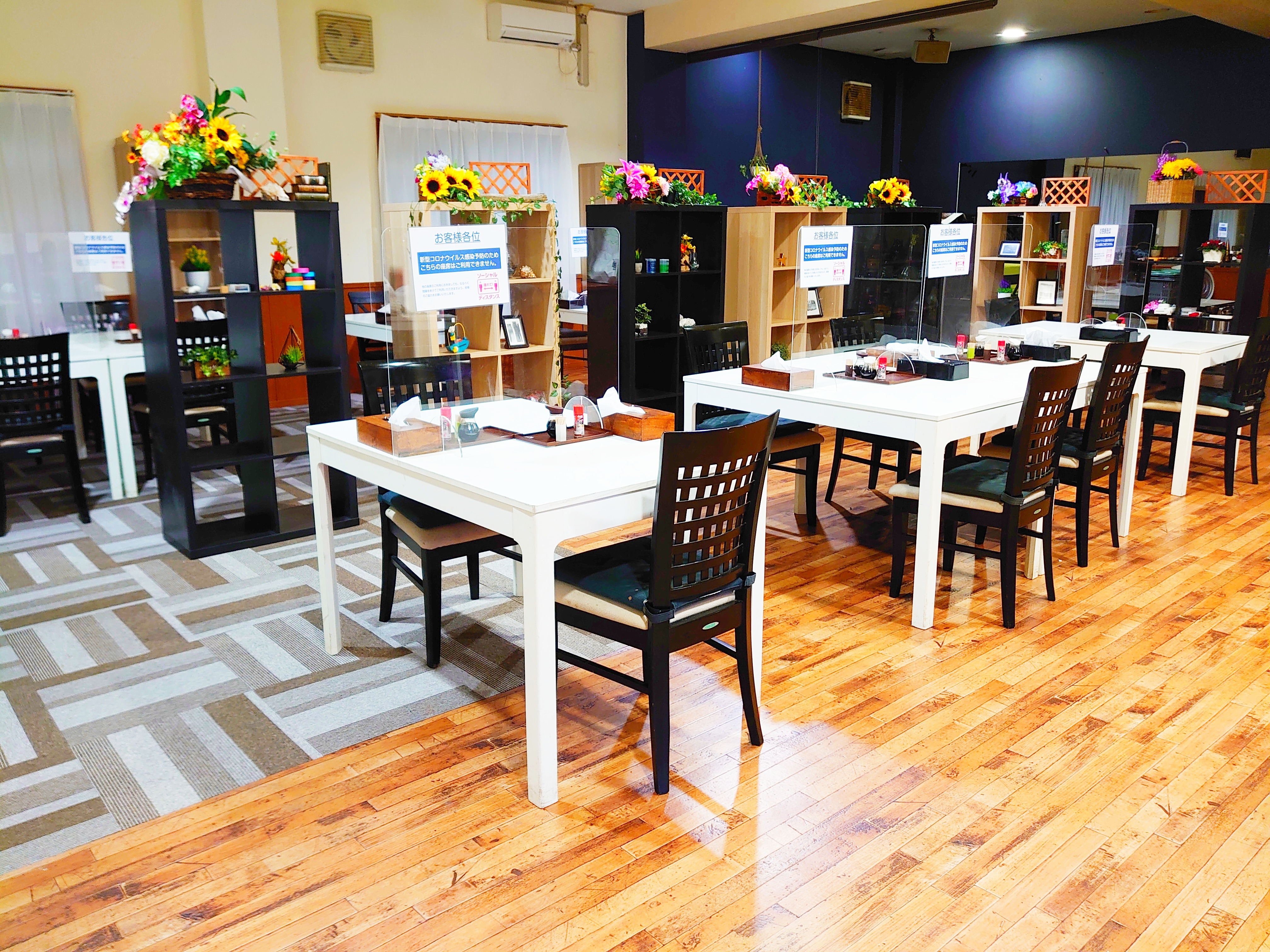 商店内部（新冠疫情期间）