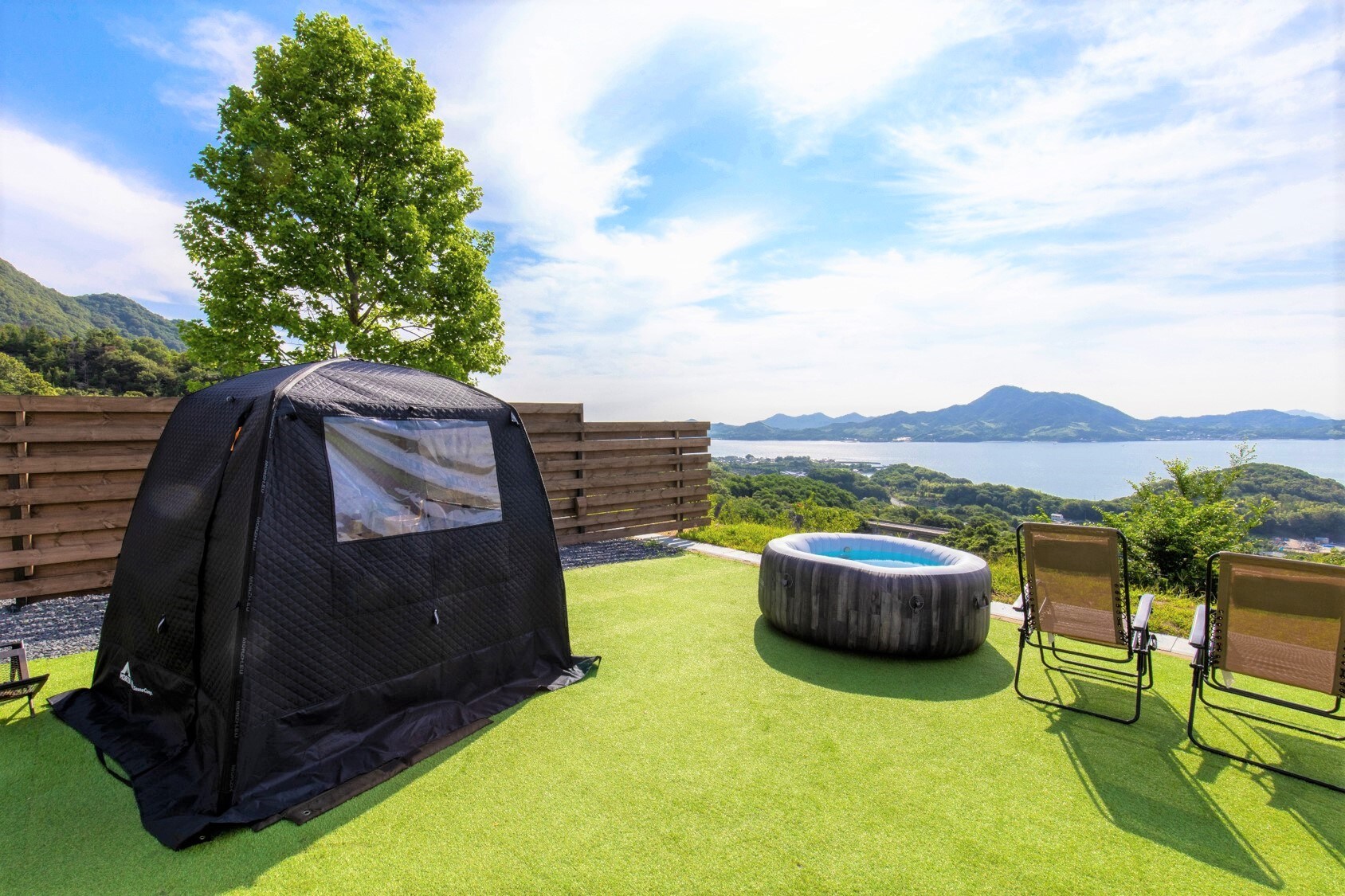 Sauna Suite Villa: Sauna mewah dengan pemandangan spektakuler