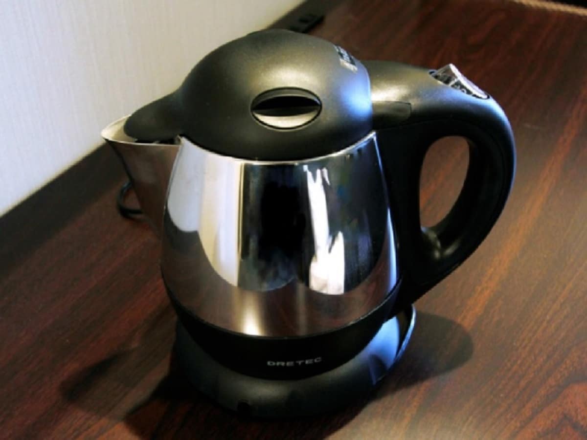[Room items] Electric kettle installed as standard in all rooms♪