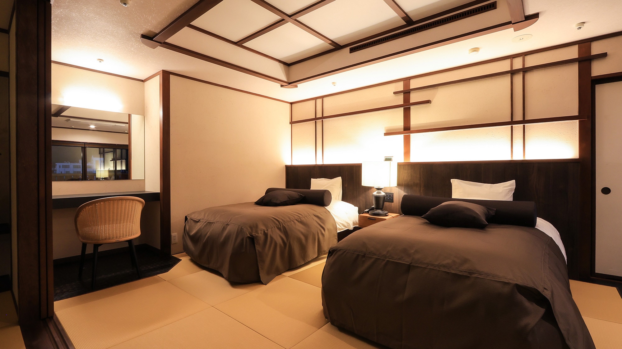 Open in winter 2022 5th floor non-smoking room with open-air bath [Yamabuki]