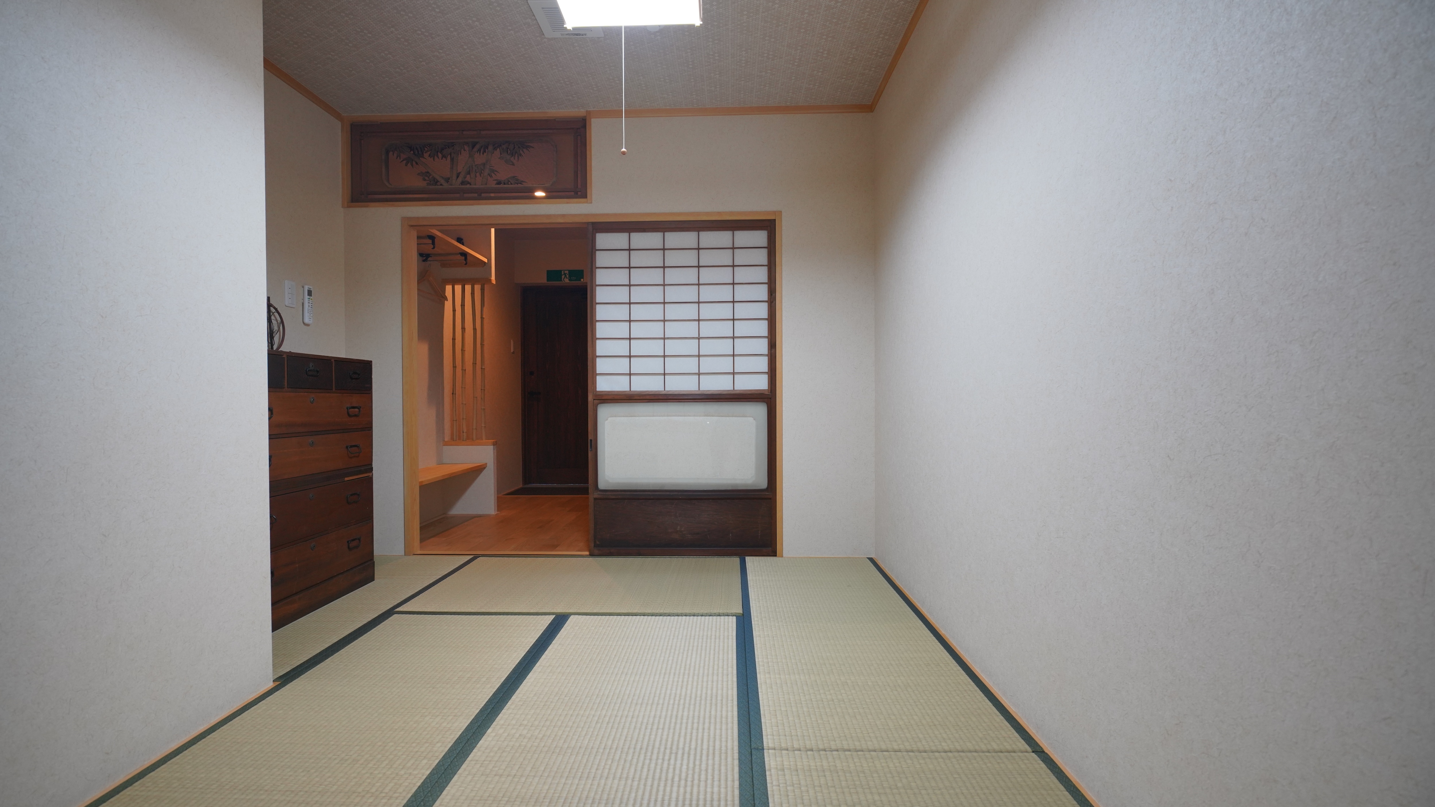 Lantai pertama, kamar triple bergaya Jepang