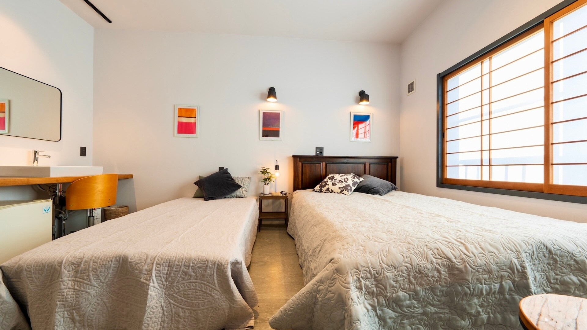Room 1: Western-style room/Double x 1, Single x 1