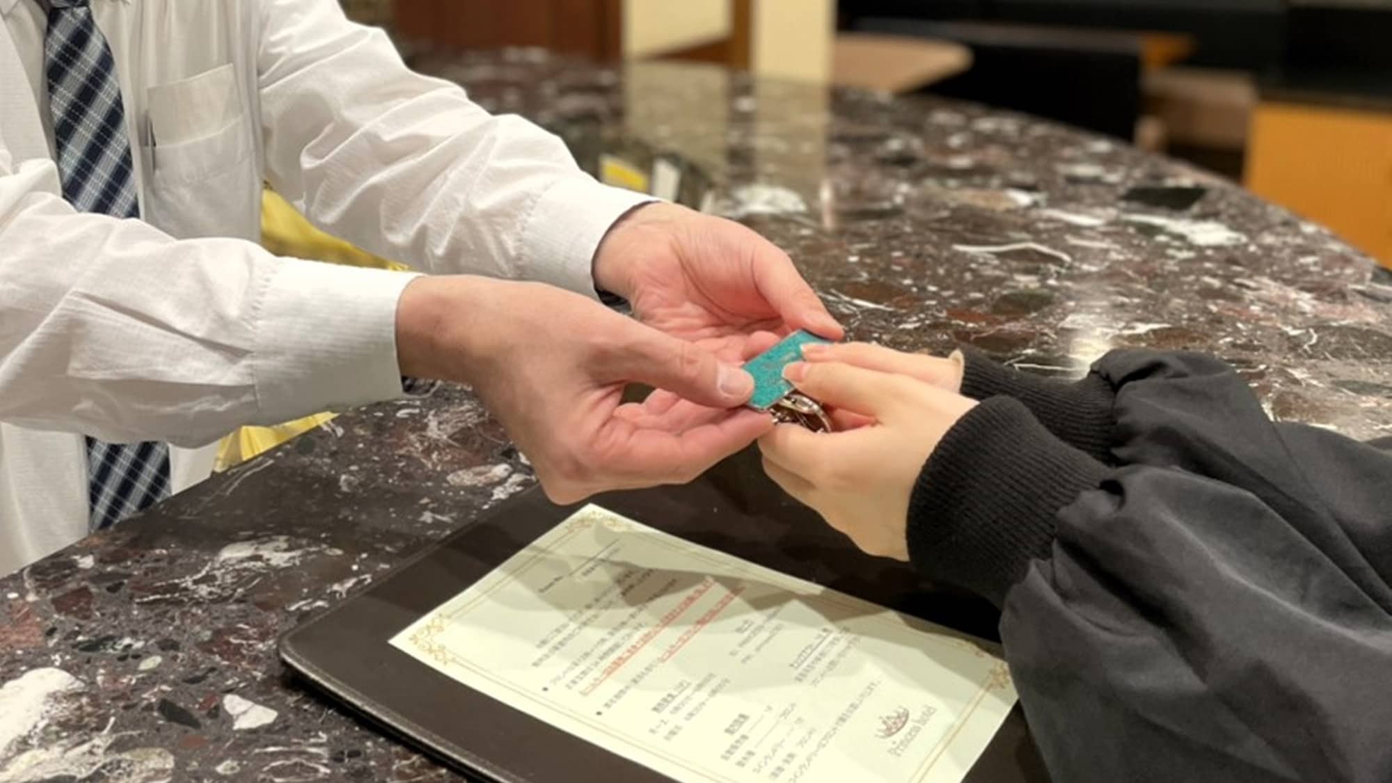 We will hand over the keys to you, along with the hospitality that has been loved for many years.