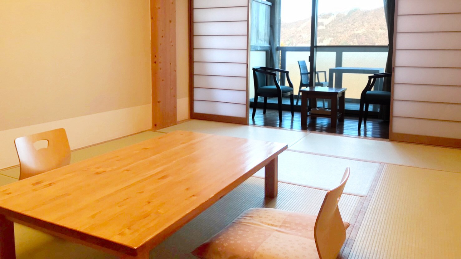 [Room Type C] Japanese-style room with 12 tatami mats *Example