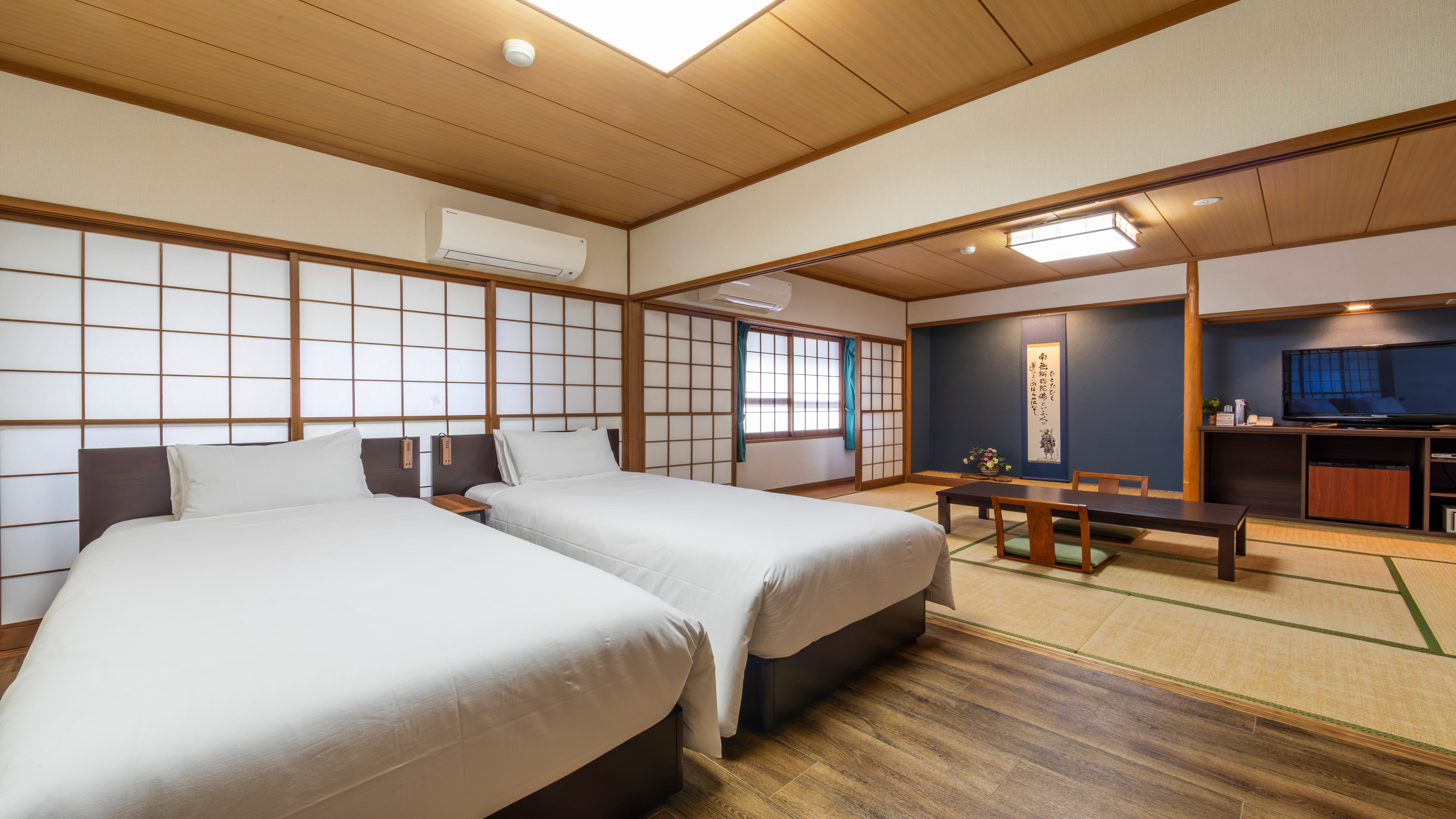 [Twin Bedroom] Two Japanese-style rooms - 60㎡