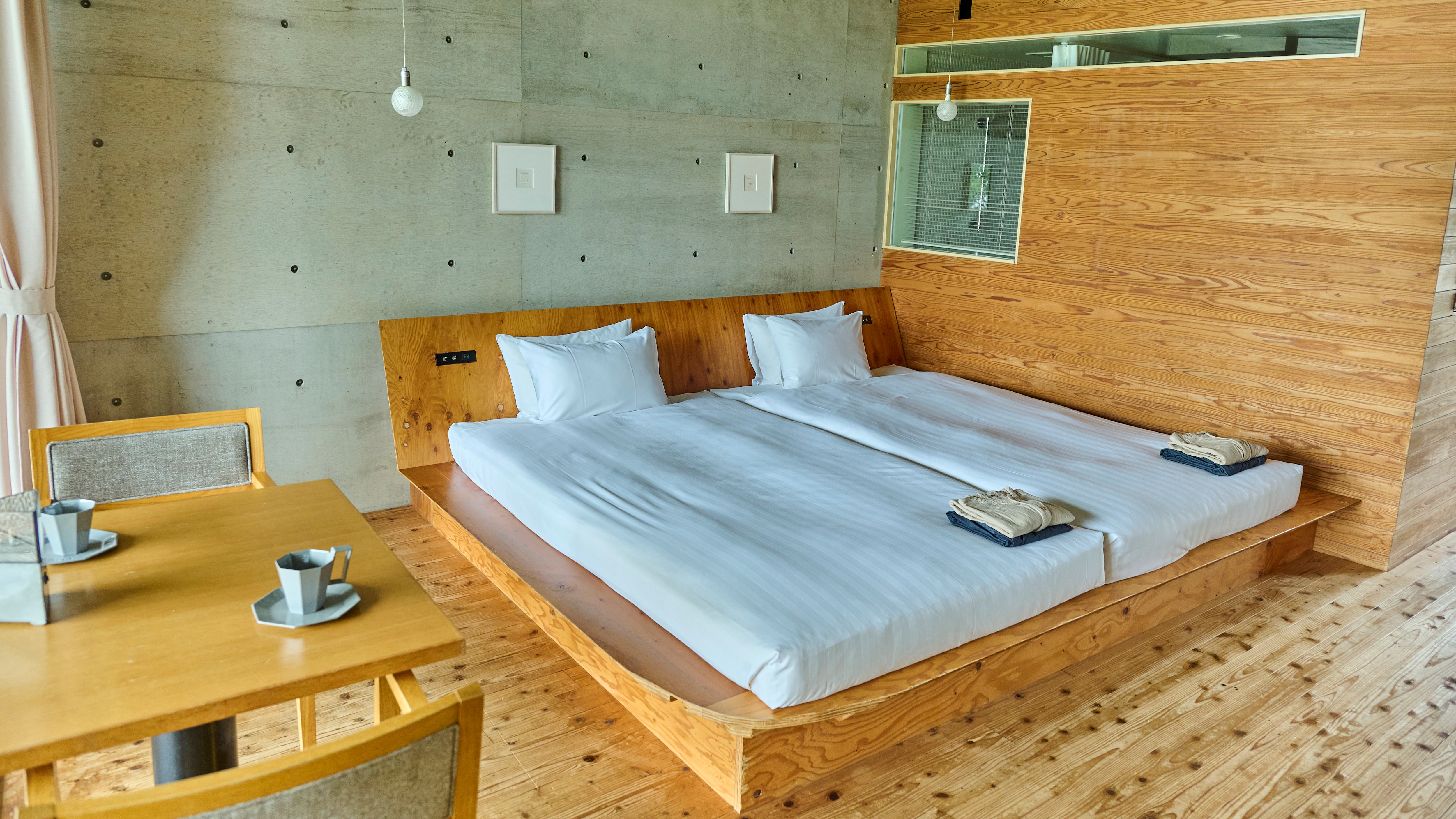 ห้องทวินวิวทะเลสาบบิวะ/รวมเปลญวน/36ตร.ม.