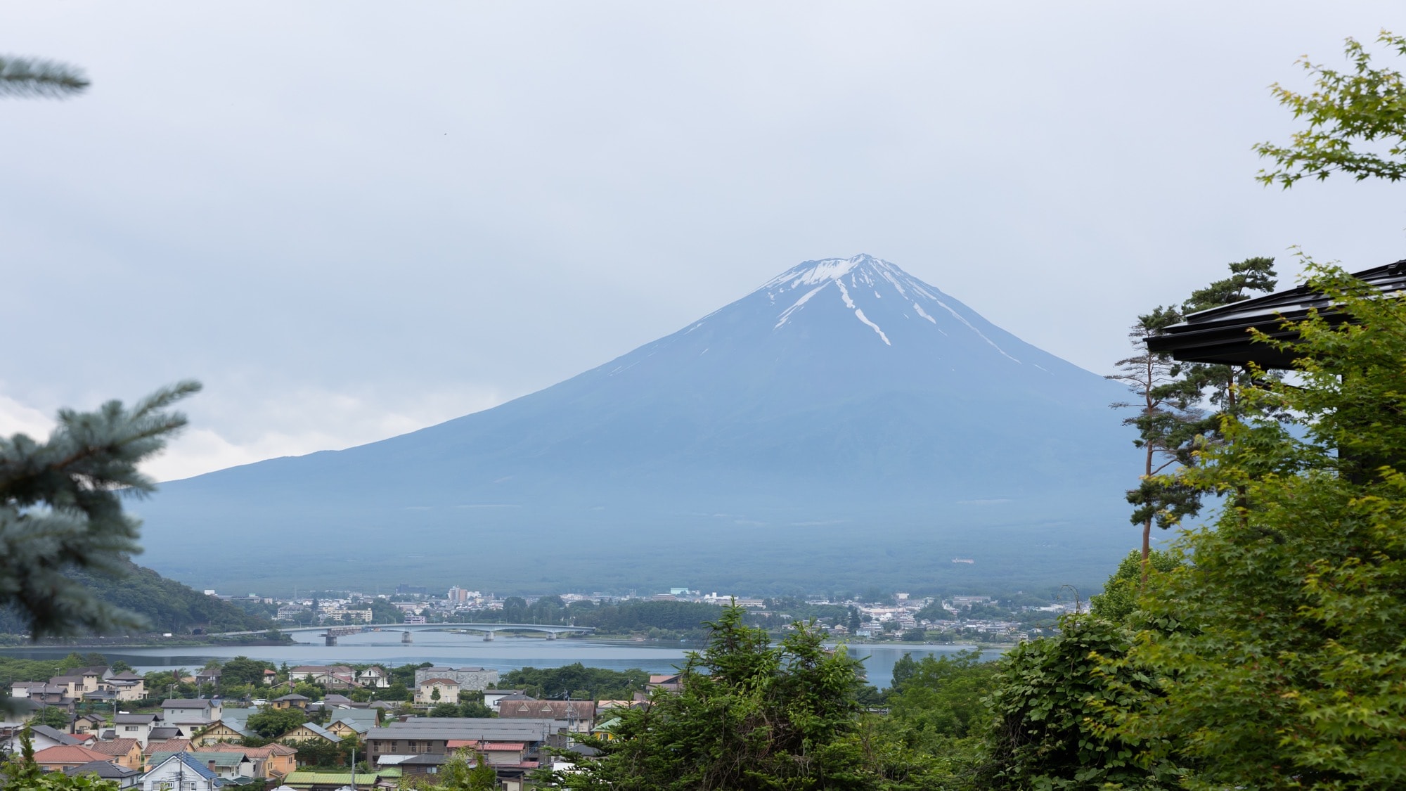 [Fuji as seen from Ban]