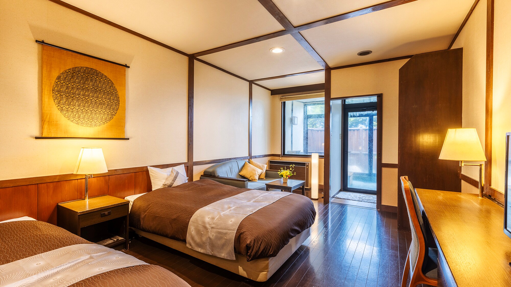 ■Rooms with open-air baths■Superior Twin◇Ripples and the Sound of the Sea◇