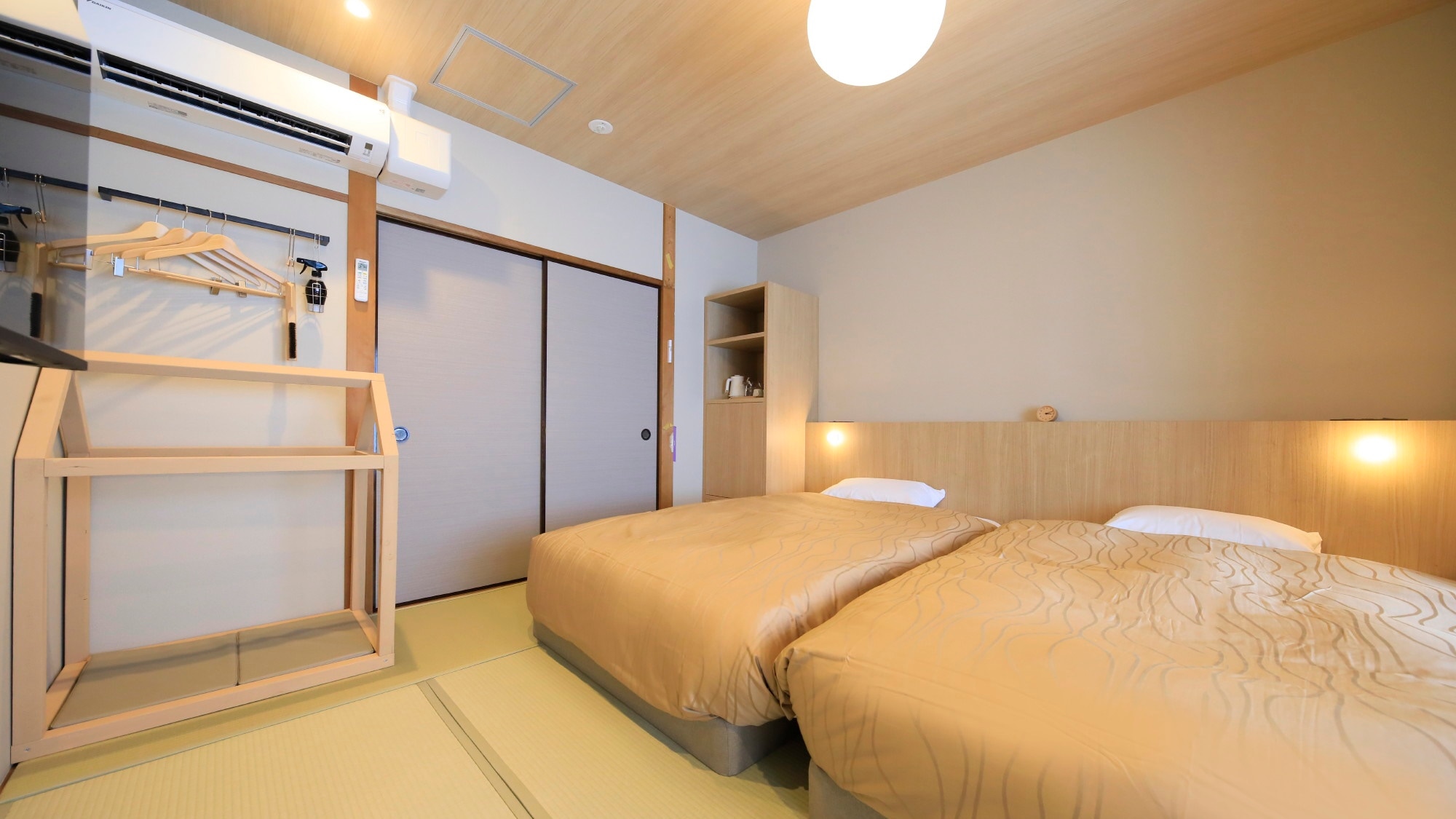 Japanese style twin room (6 tatami mats)